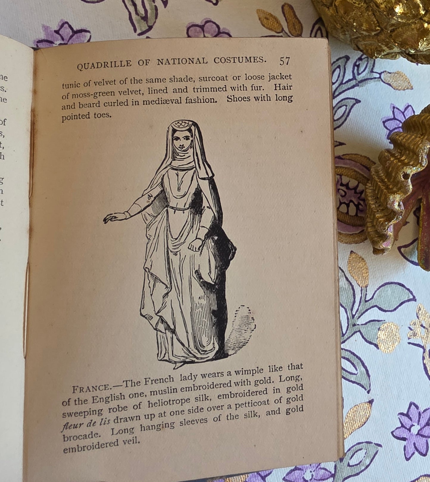 1880s Pocket-Sized  Ball-Room Guide - Antique Guide Book