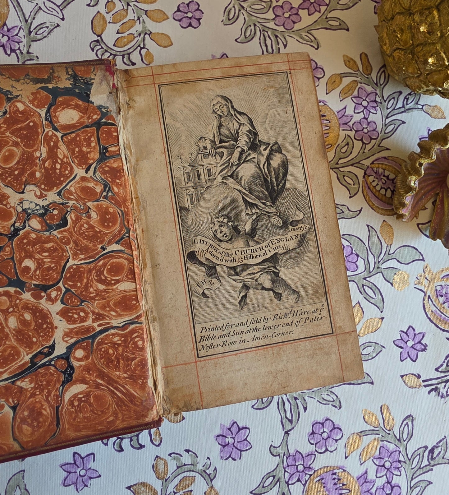 1727 The Book of Common Prayer (with) The Whole Book of Psalms — Deluxe Illustrated & Rubricated Edition