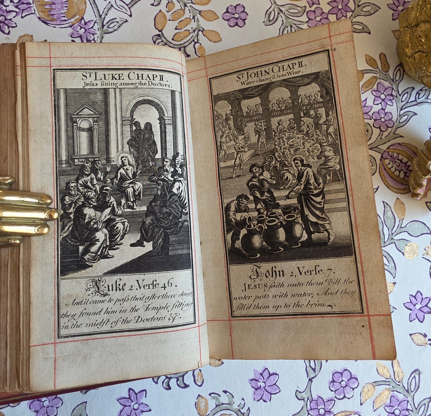 1727 The Book of Common Prayer (with) The Whole Book of Psalms — Deluxe Illustrated & Rubricated Edition