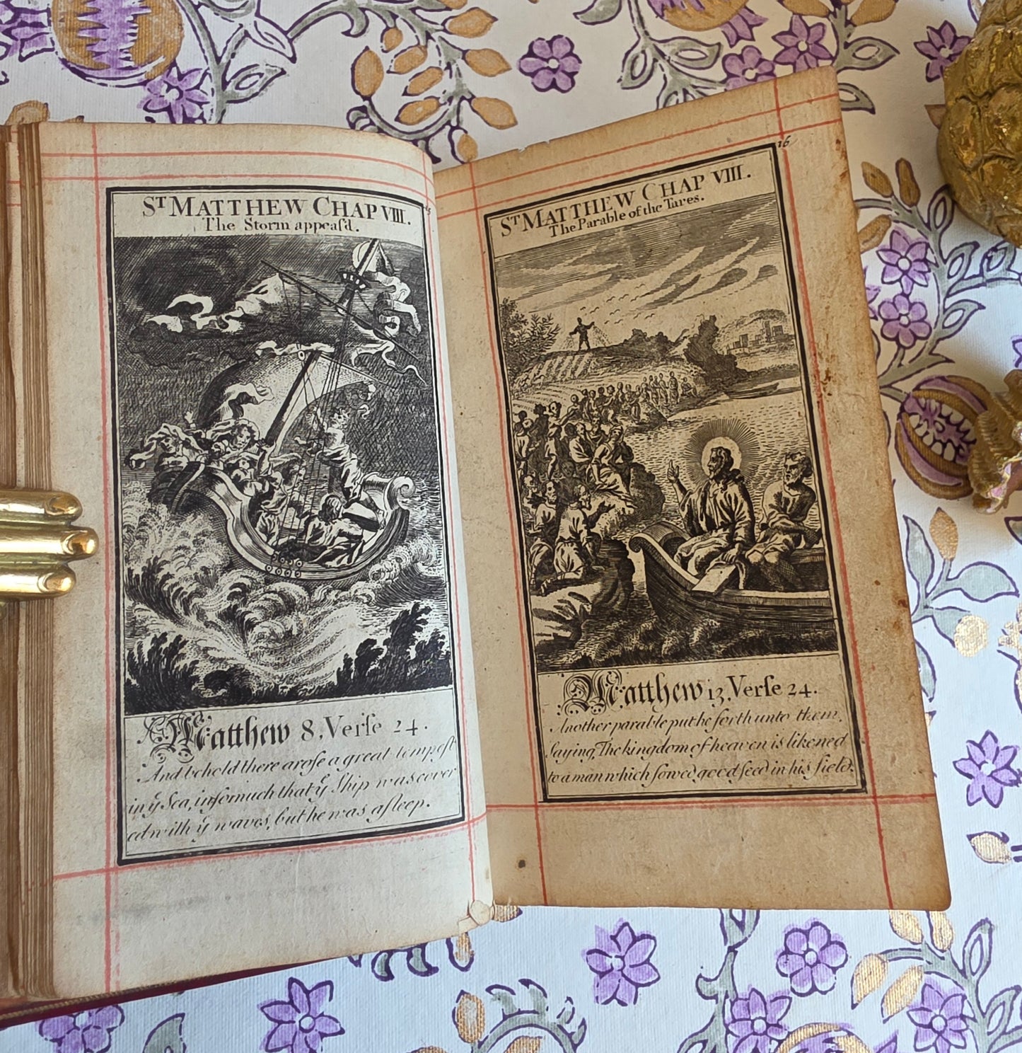 1727 The Book of Common Prayer (with) The Whole Book of Psalms — Deluxe Illustrated & Rubricated Edition