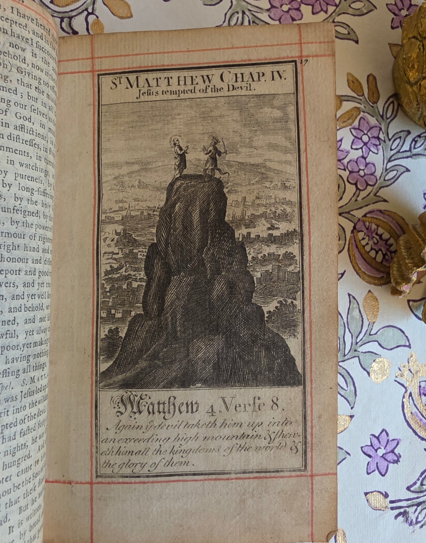 1727 The Book of Common Prayer (with) The Whole Book of Psalms — Deluxe Illustrated & Rubricated Edition