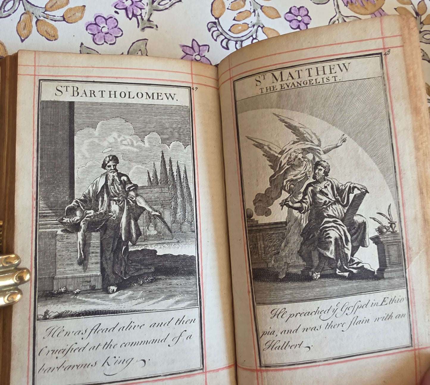1727 The Book of Common Prayer (with) The Whole Book of Psalms — Deluxe Illustrated & Rubricated Edition