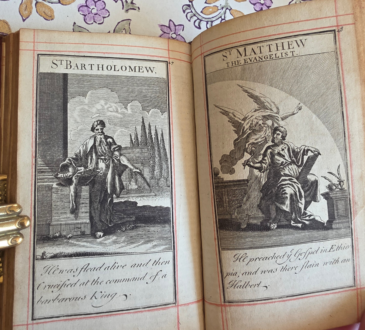 1727 The Book of Common Prayer (with) The Whole Book of Psalms — Deluxe Illustrated & Rubricated Edition