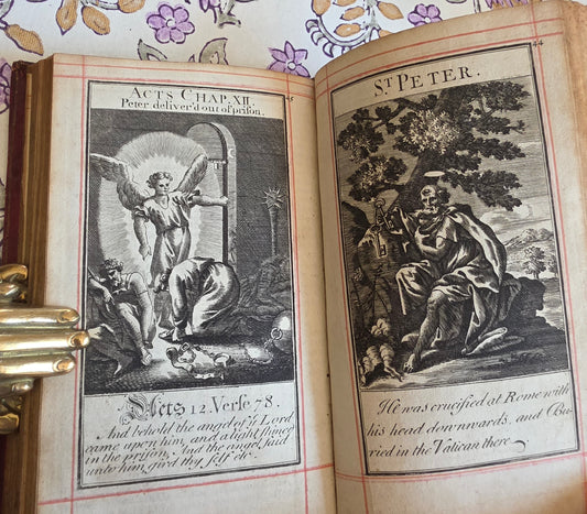 1727 The Book of Common Prayer (with) The Whole Book of Psalms — Deluxe Illustrated & Rubricated Edition