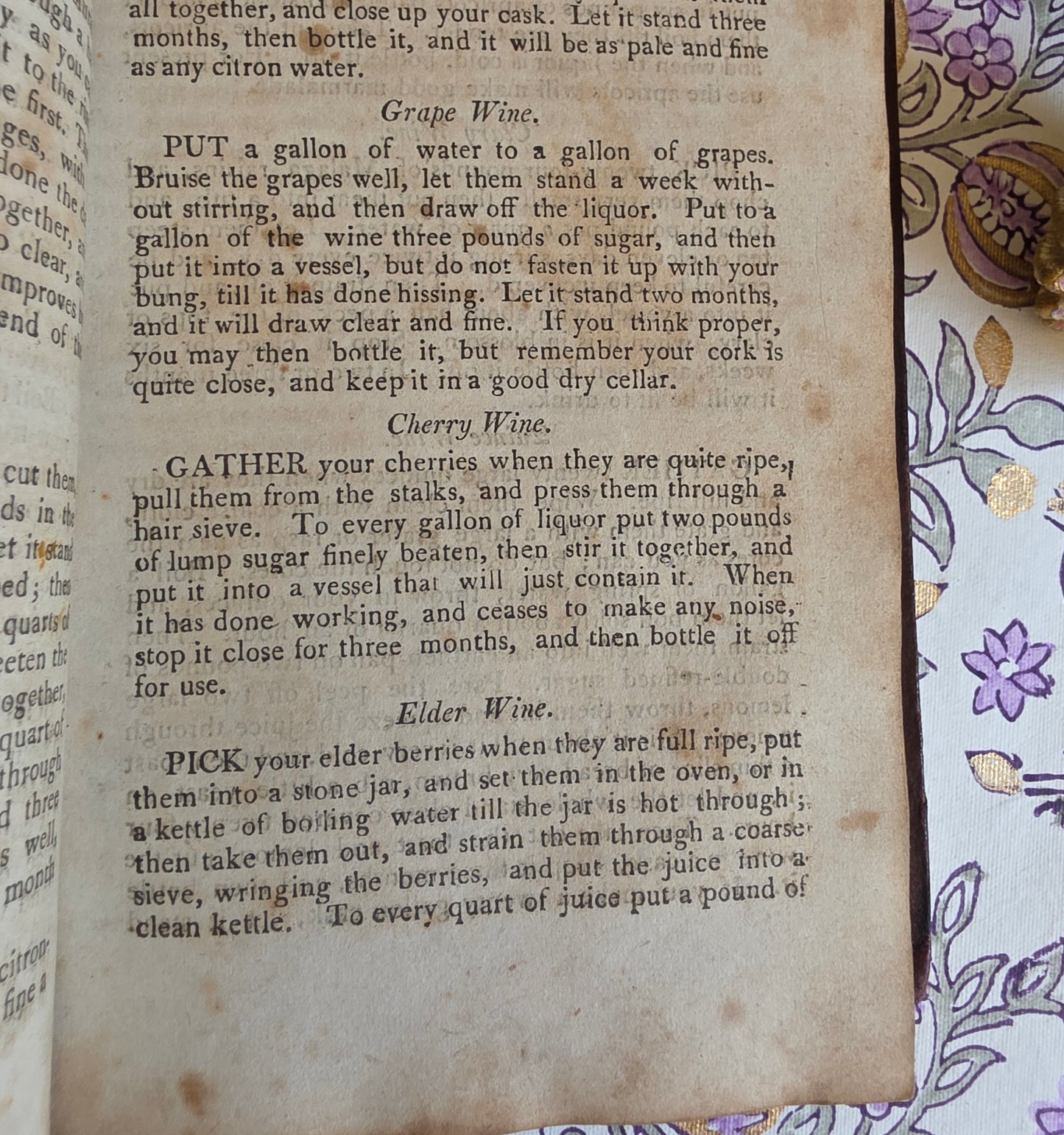 1811 The Young Woman's Companion or Frugal Housewife - Regency/Georgian Cookery Recipes and Household Advice