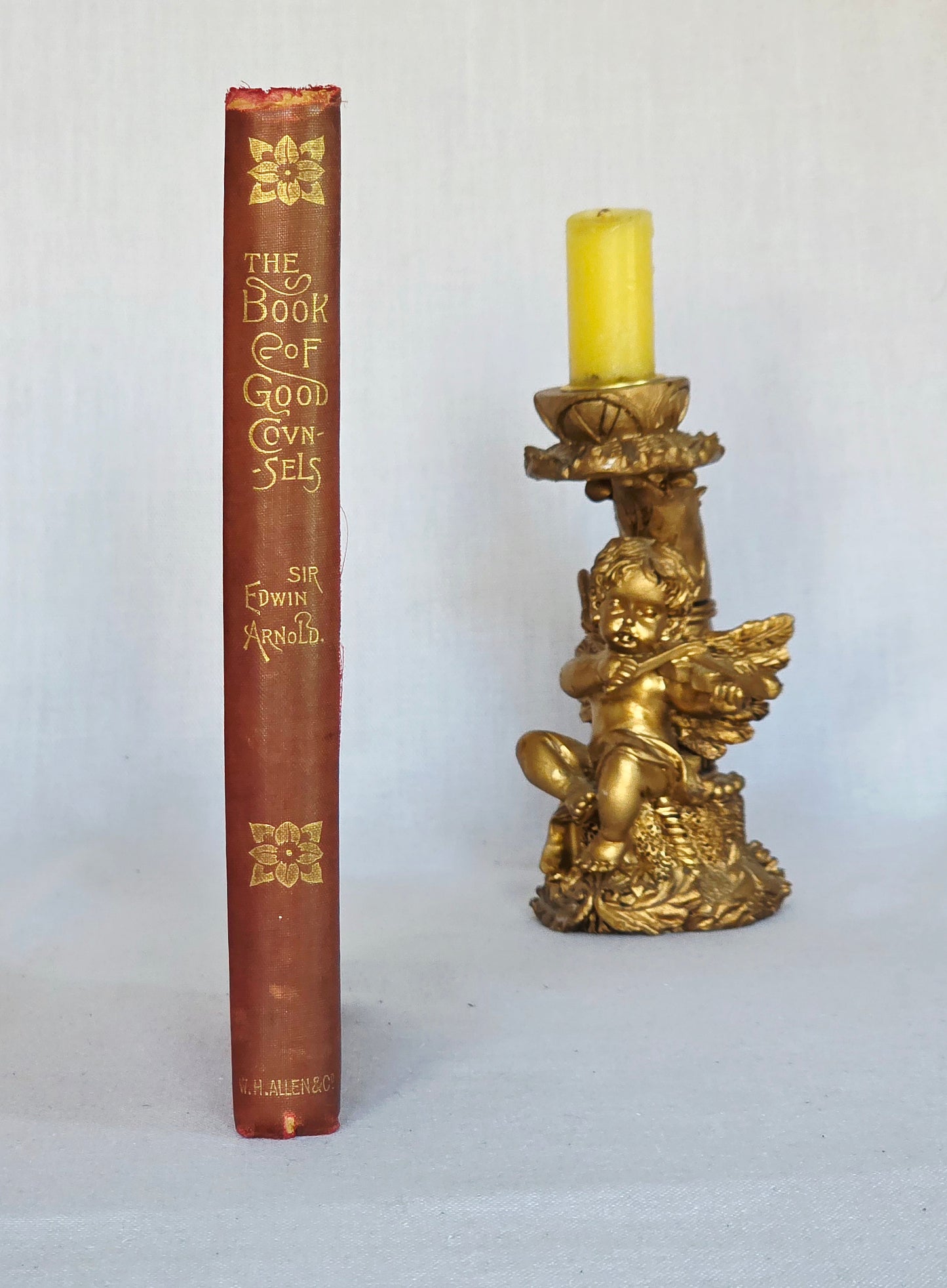 1893 The Book of Good Counsels - From the Sanskrit / Illustrated Antique Book