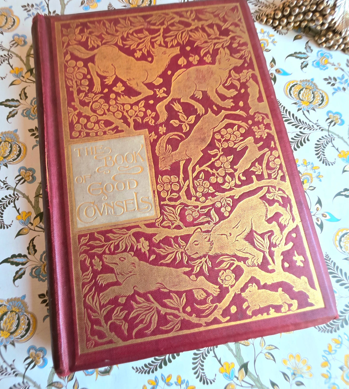 1893 The Book of Good Counsels - From the Sanskrit / Illustrated Antique Book