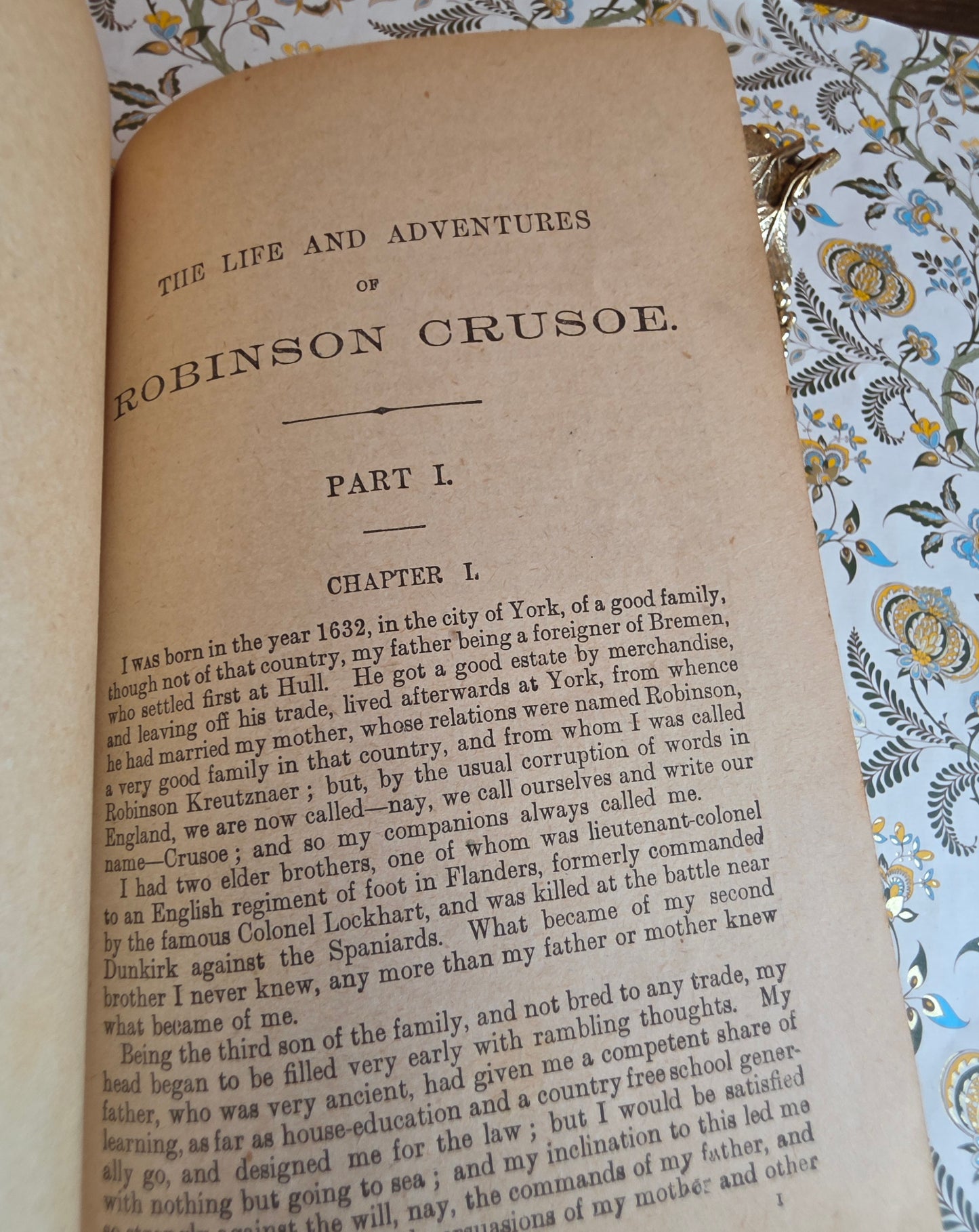 Early 1900s The Life and Adventures of Robinson Crusoe - Illustrated Antique Book