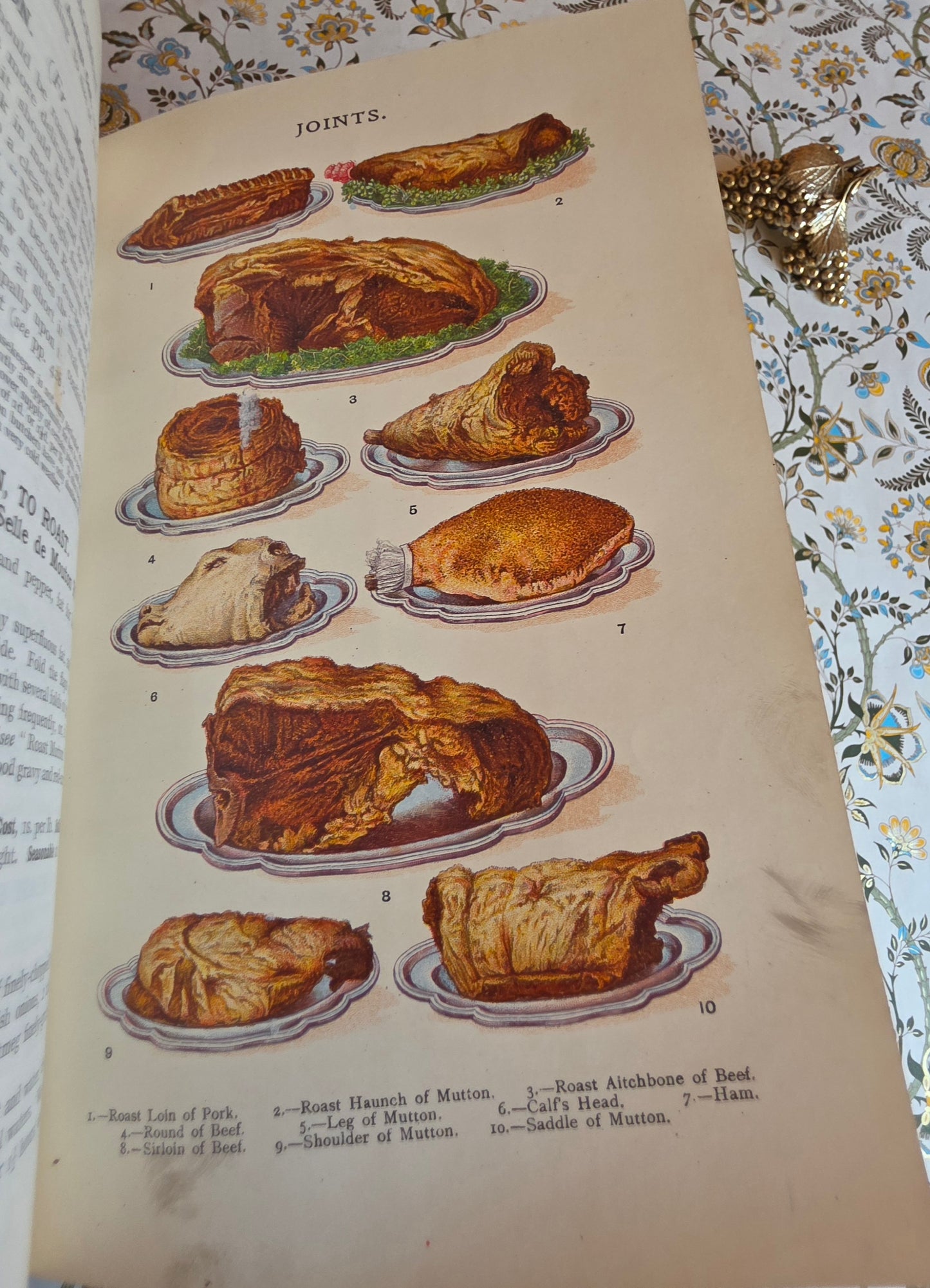 1906 Mrs Beeton's Book of Household Management - Large Illustrated Antique Book