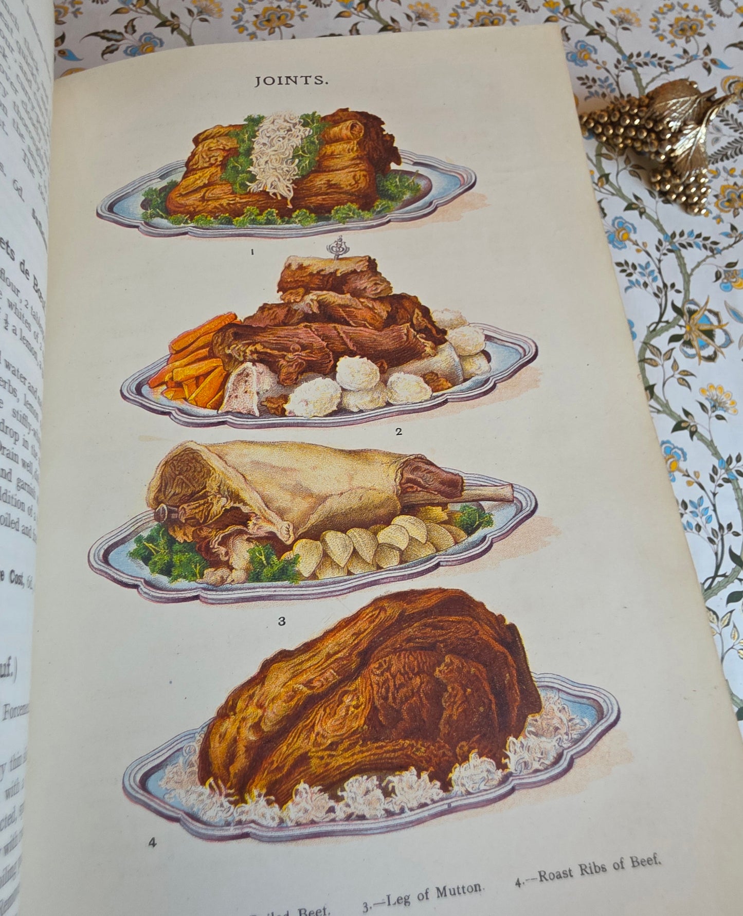 1906 Mrs Beeton's Book of Household Management - Large Illustrated Antique Book