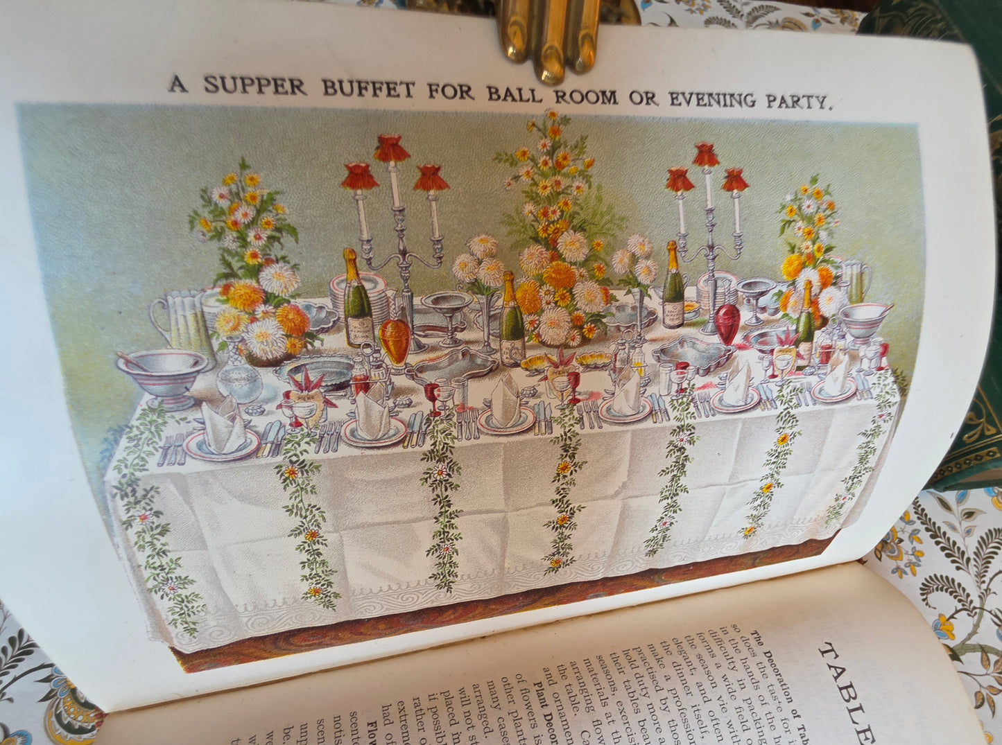 1906 Mrs Beeton's Book of Household Management - Large Illustrated Antique Book