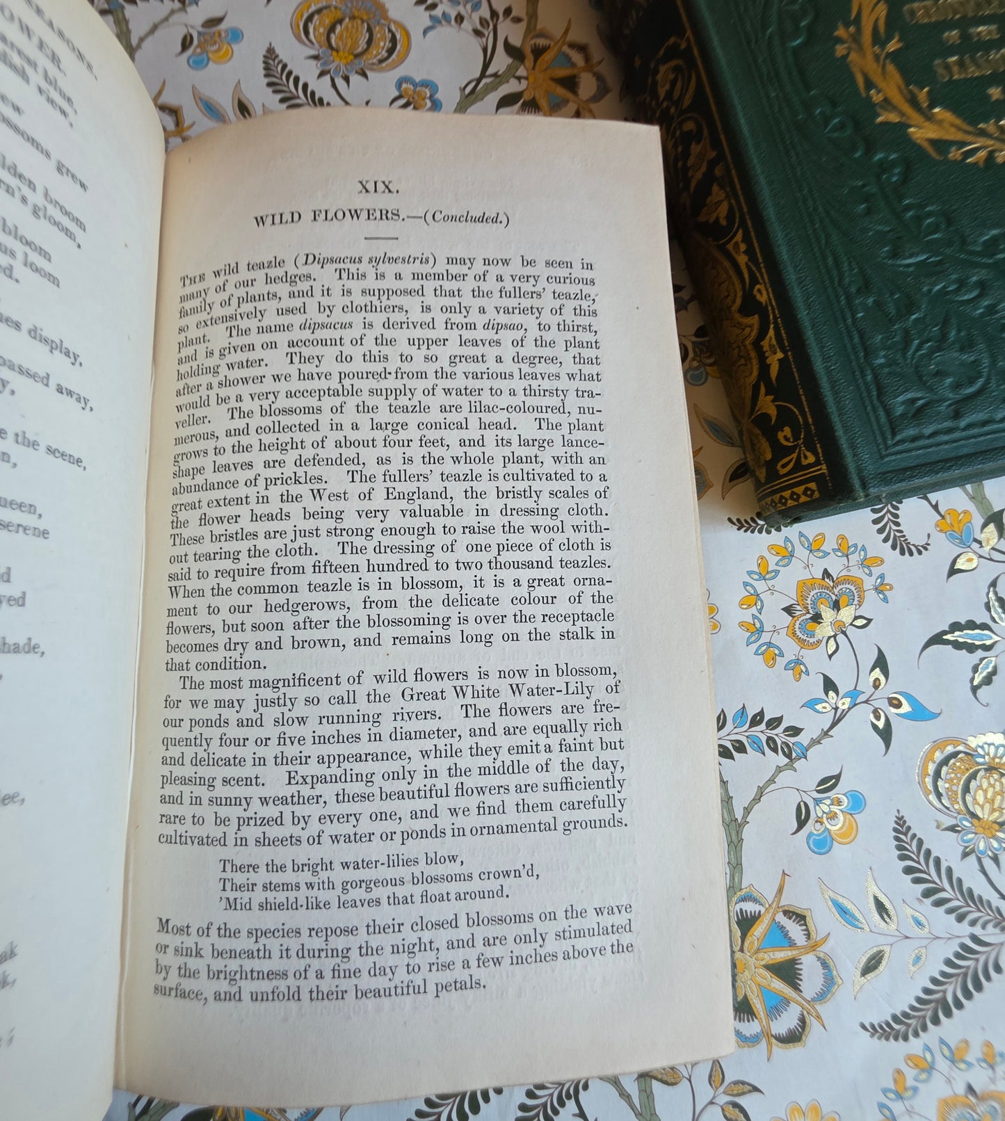 1844 Chronicles of the Seasons - Scarce Antique 4 Volume Set