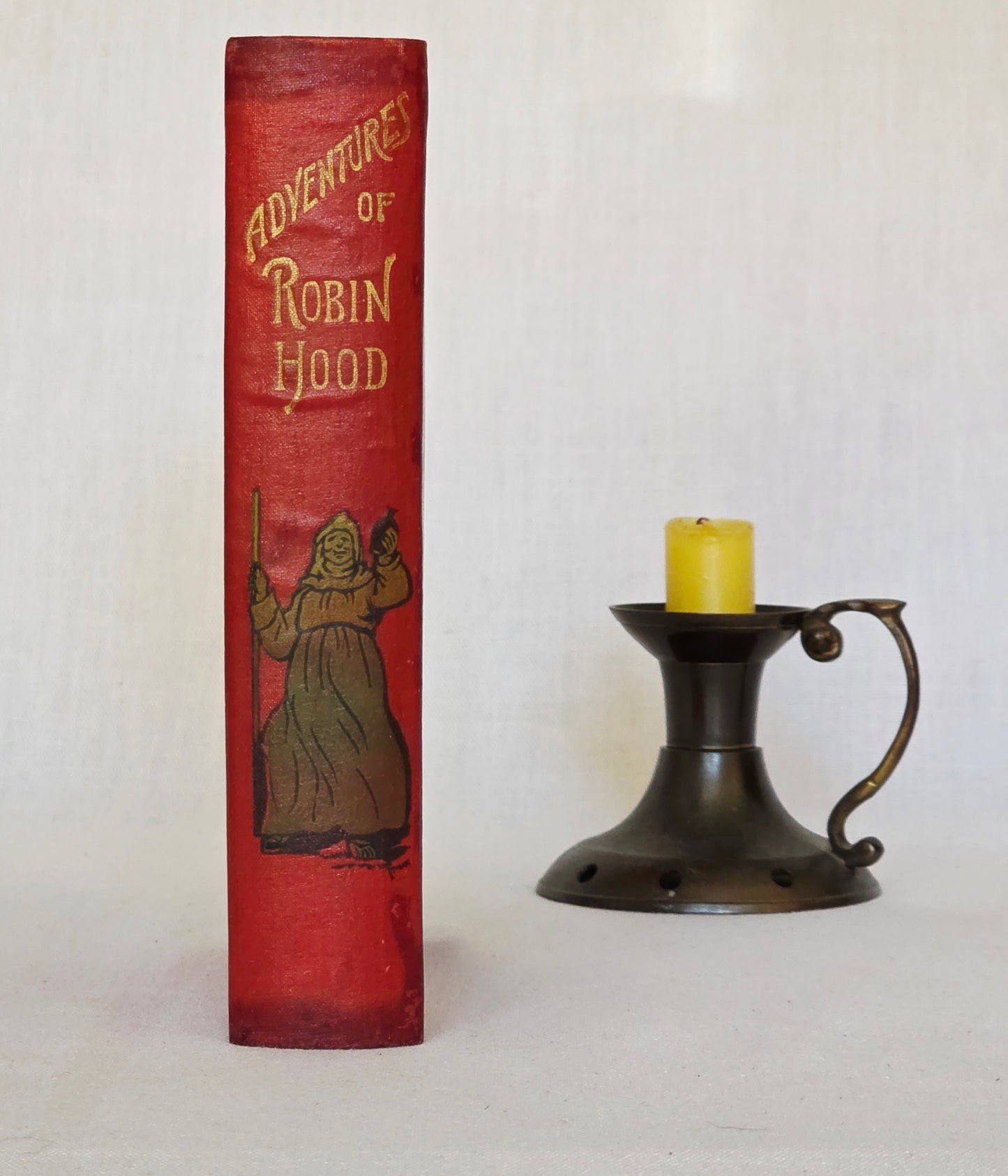 c1900 The Life and Adventures of Robin Hood - Antique Book