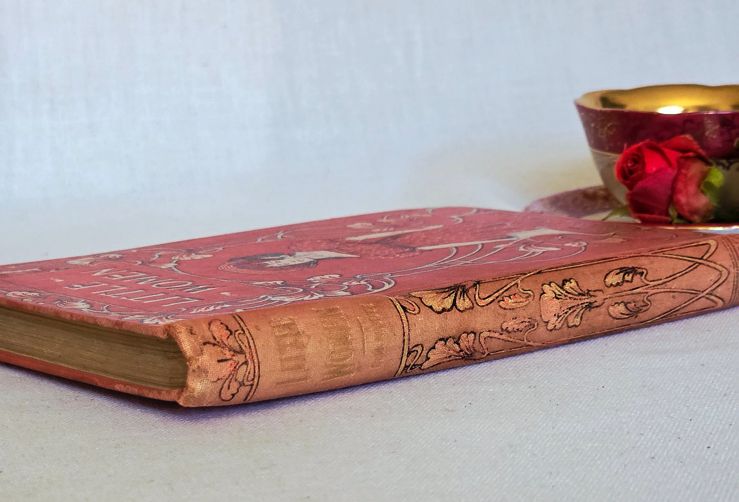 1890s Little Women by Louisa M Alcott - Antique Book - Ruby Series