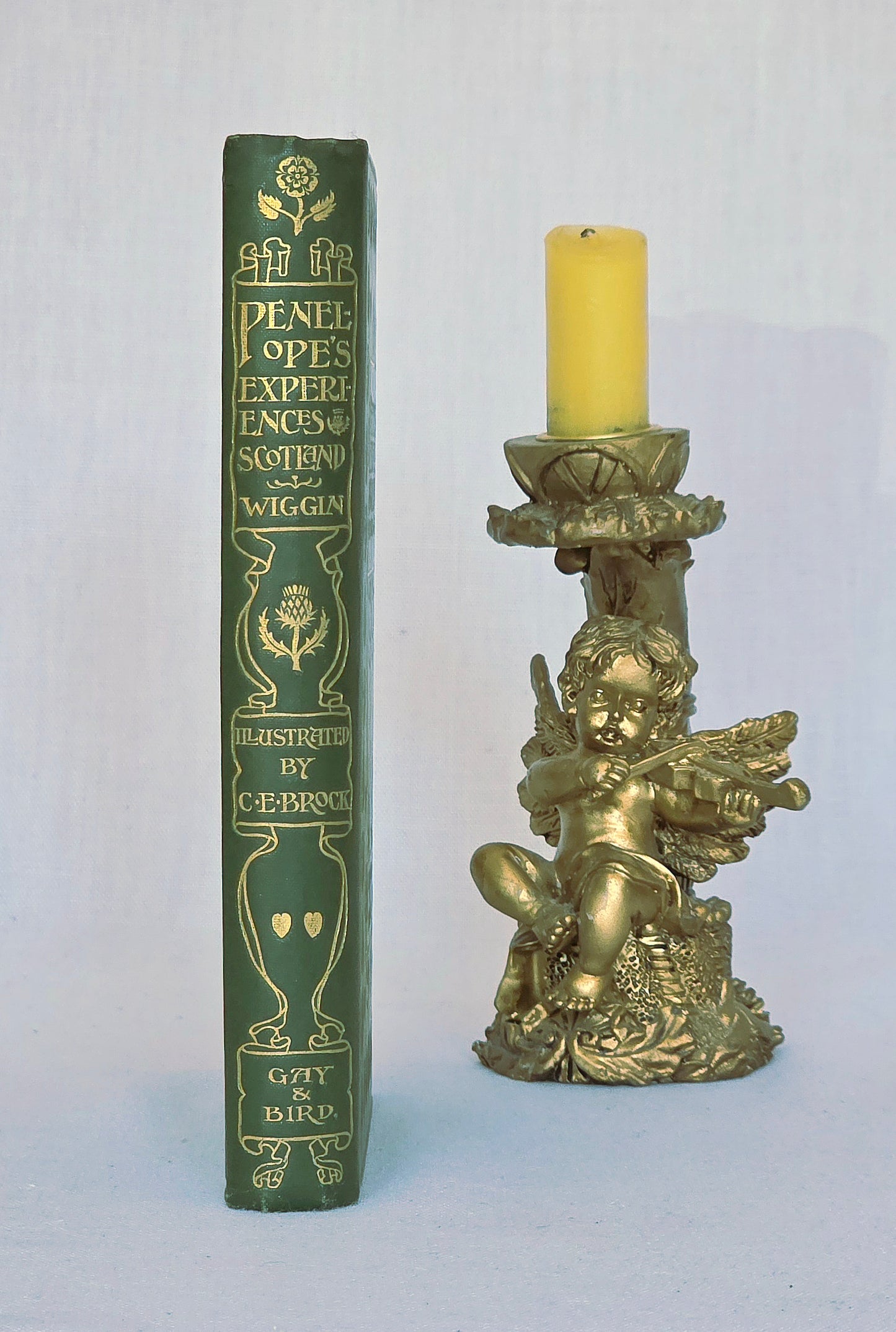 RESERVED RESERVED 1903 Penelope's Experiences in Scotland by Kate Douglas Wiggin - Illustrated Antique Book