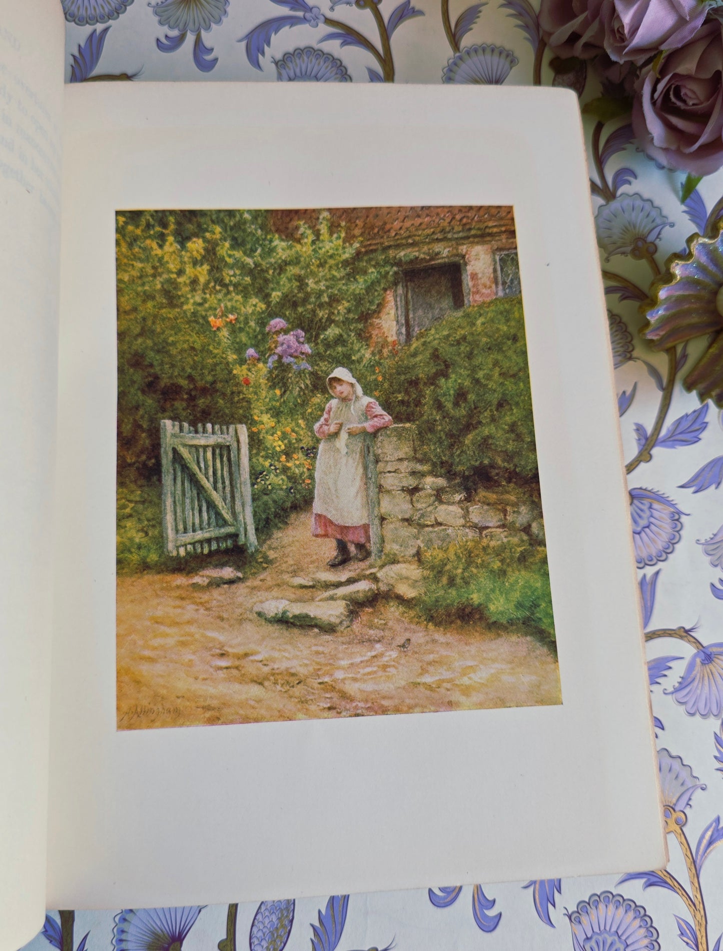 1903 Happy England by Allingham and Huish - Illustrated Antique Book
