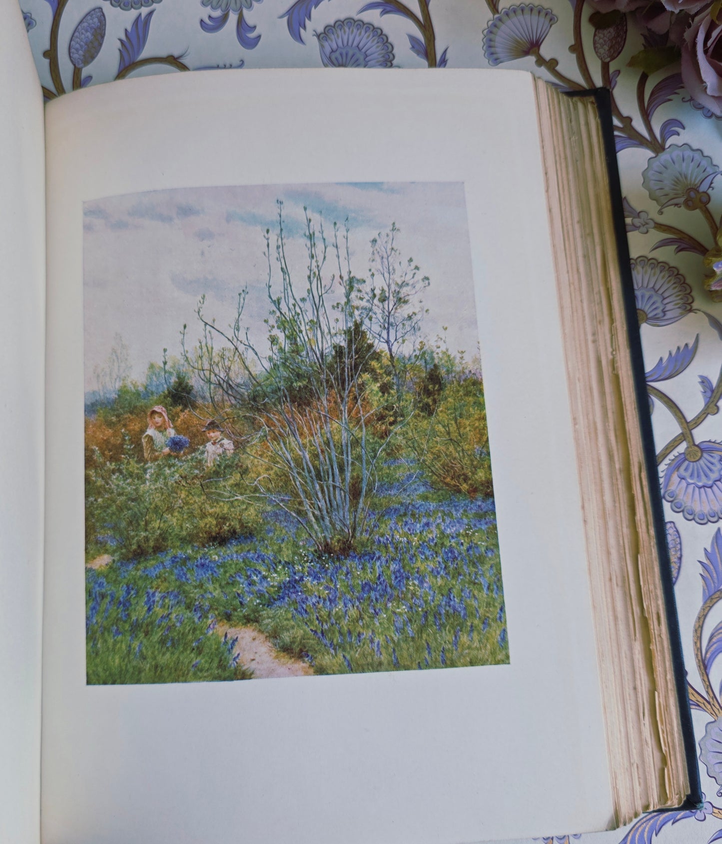 1903 Happy England by Allingham and Huish - Illustrated Antique Book
