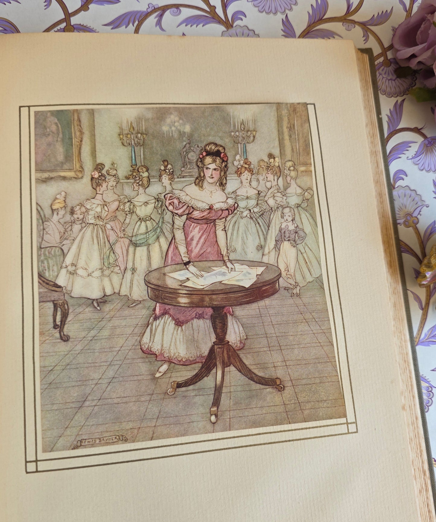 1913 Vanity Fair by William Makepeace Thackeray - Large Antique Illustrated Book
