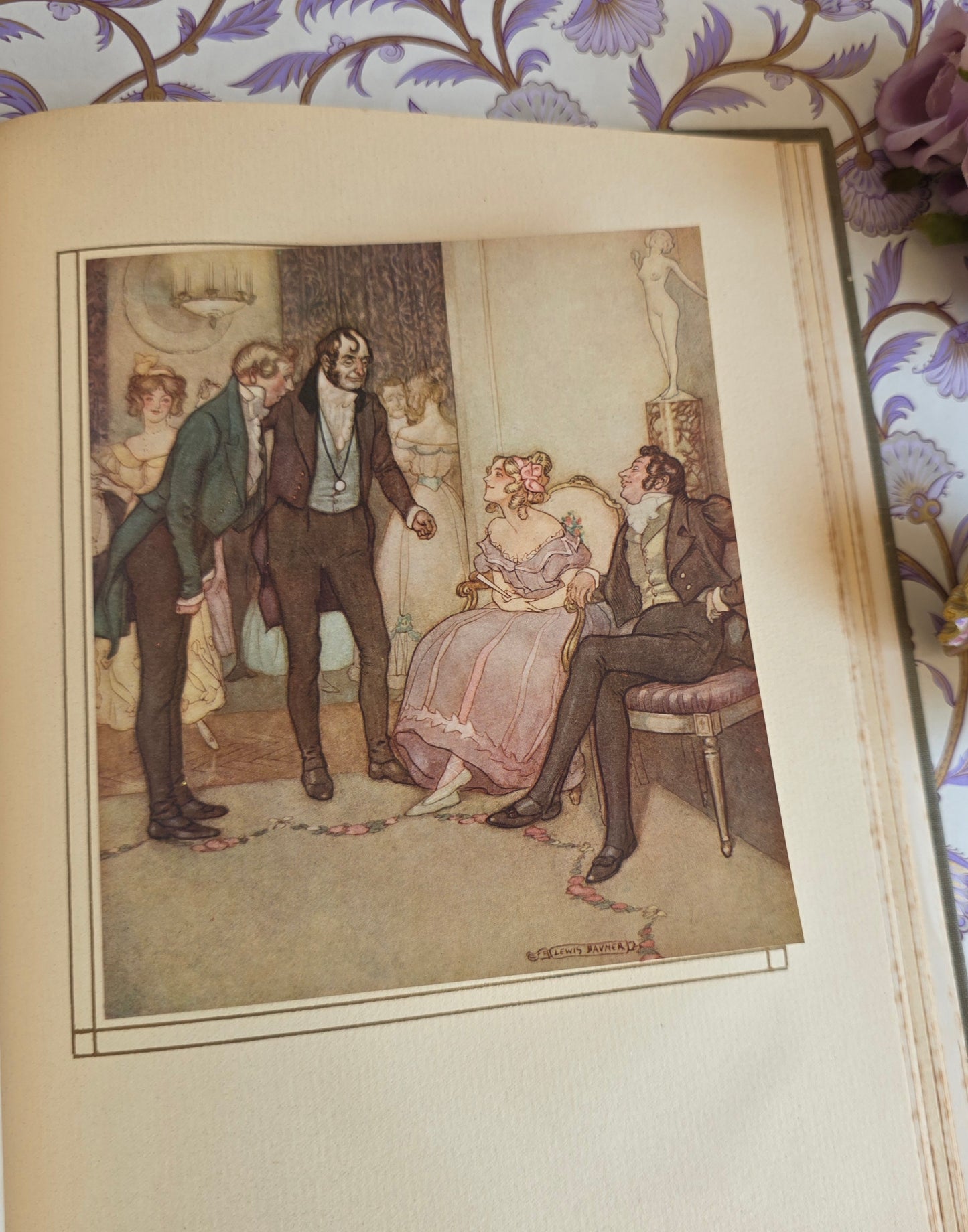 1913 Vanity Fair by William Makepeace Thackeray - Large Antique Illustrated Book