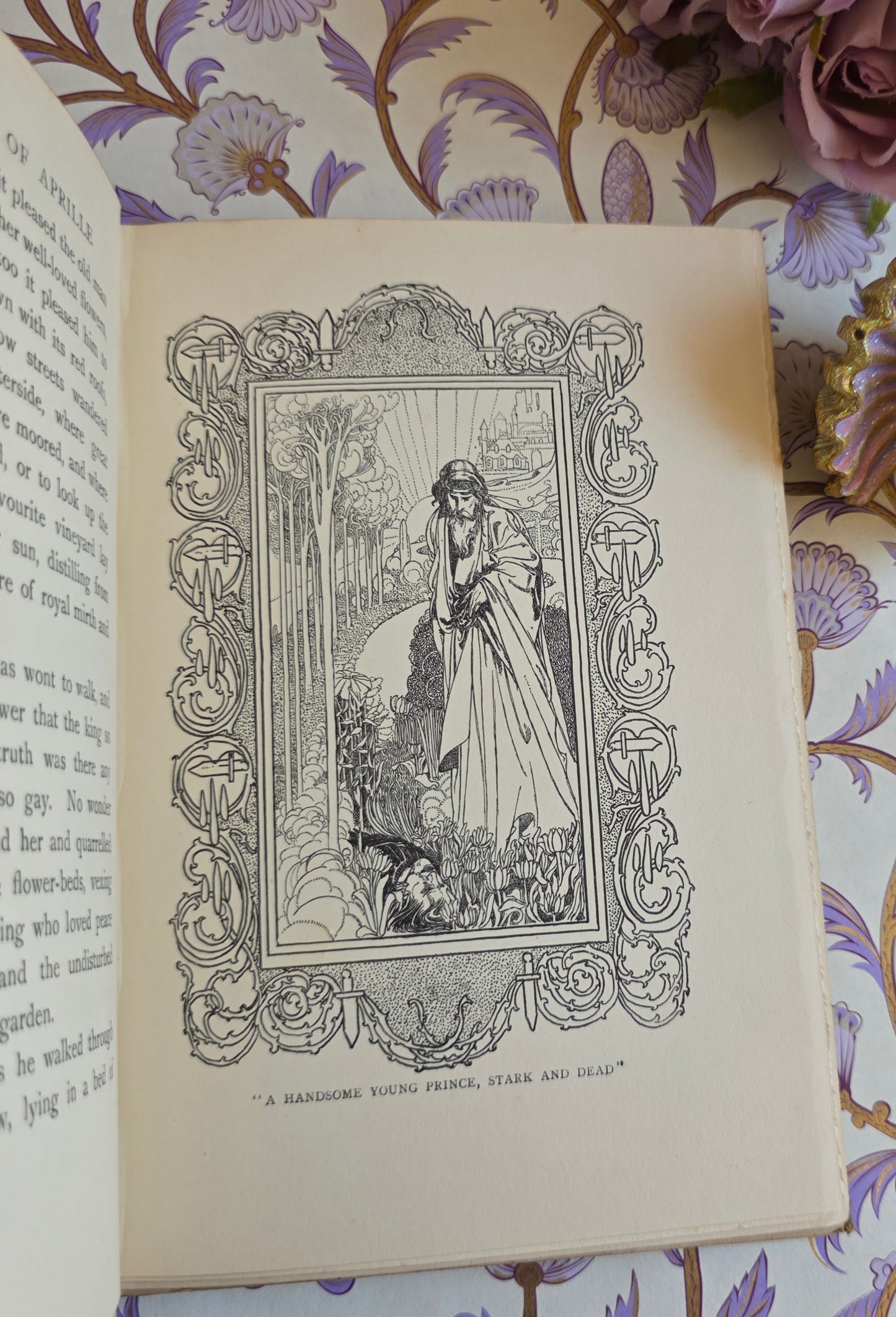 1900 The Suitors of Aprille by Norman Garstin - Illustrated Antique Fairy Tale Book