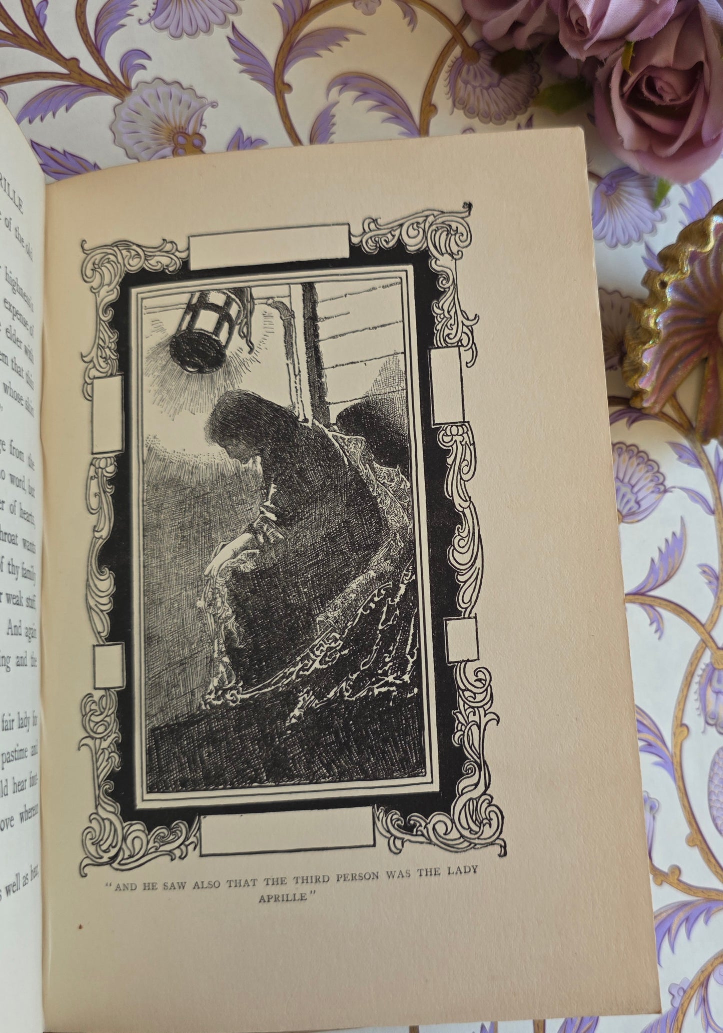 1900 The Suitors of Aprille by Norman Garstin - Illustrated Antique Fairy Tale Book