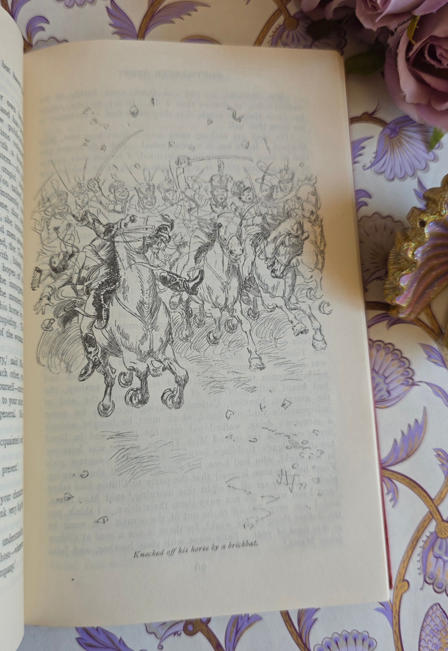 1916 Northanger Abbey and Persuasion by Jane Austen - Illustrated Antique Book