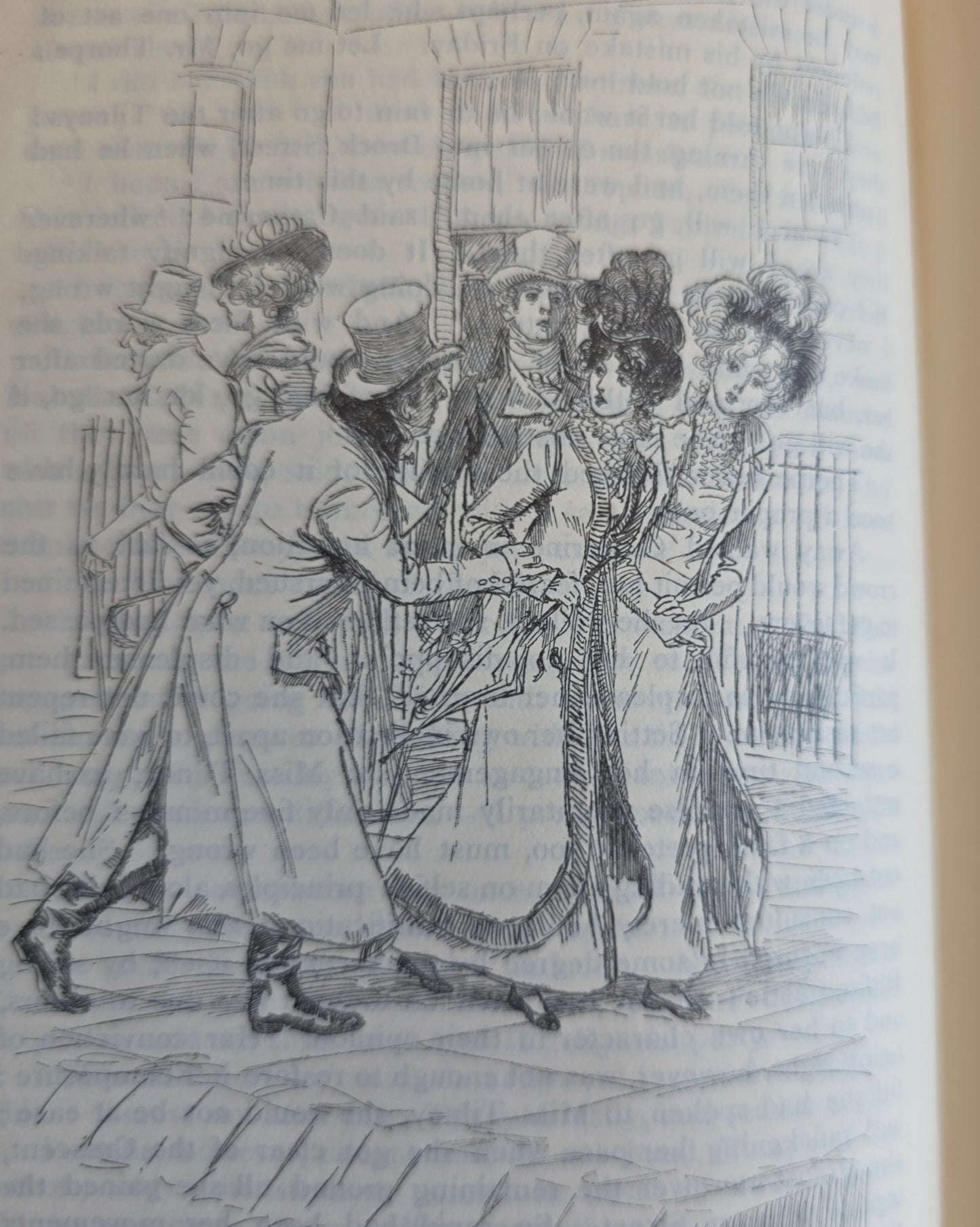 1916 Northanger Abbey and Persuasion by Jane Austen - Illustrated Antique Book