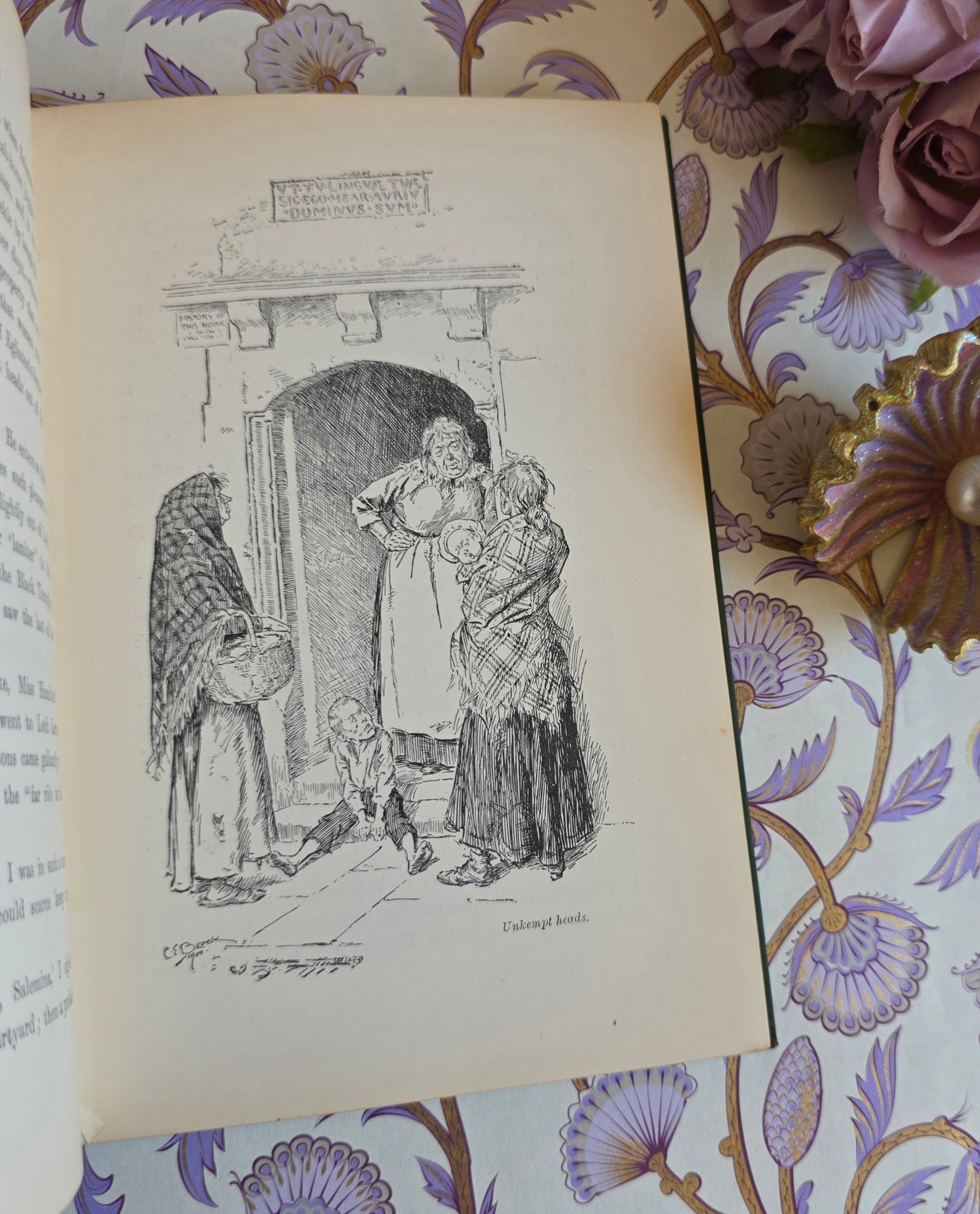 RESERVED RESERVED 1903 Penelope's Experiences in Scotland by Kate Douglas Wiggin - Illustrated Antique Book
