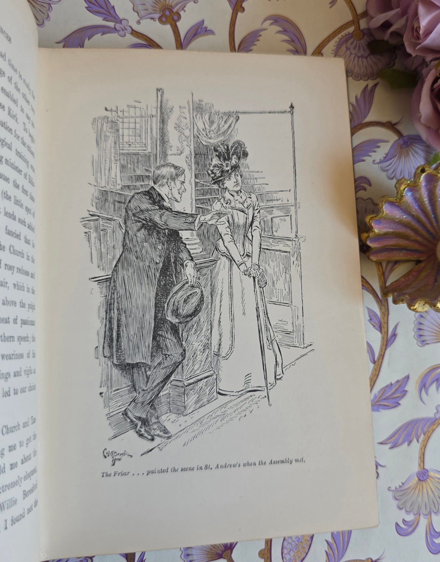 RESERVED RESERVED 1903 Penelope's Experiences in Scotland by Kate Douglas Wiggin - Illustrated Antique Book