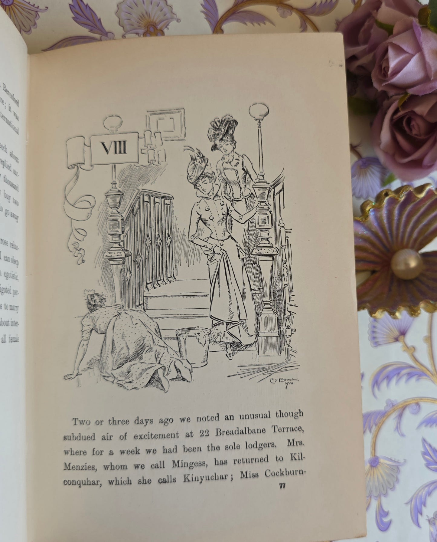 RESERVED RESERVED 1903 Penelope's Experiences in Scotland by Kate Douglas Wiggin - Illustrated Antique Book