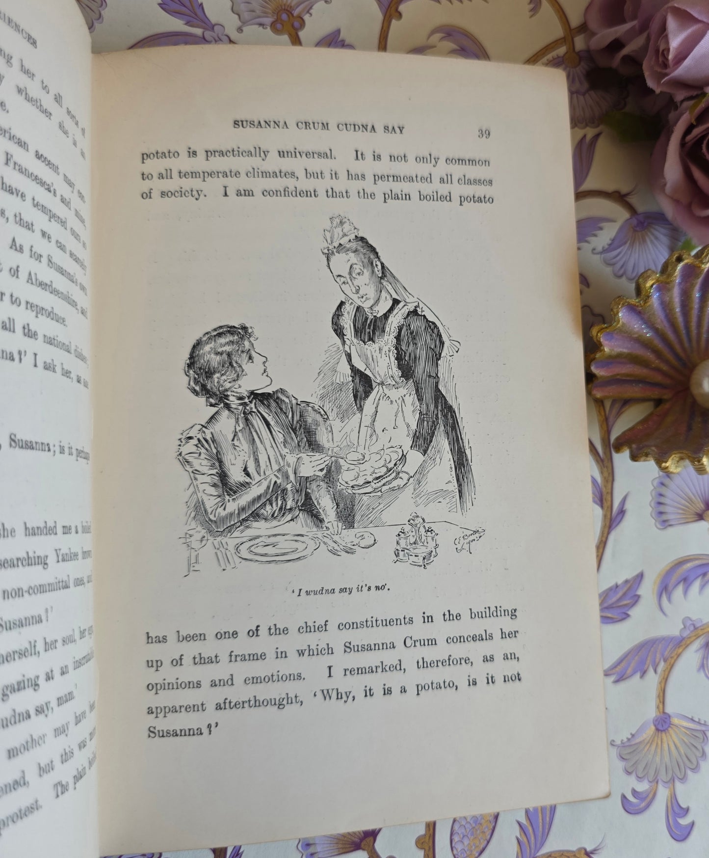 RESERVED RESERVED 1903 Penelope's Experiences in Scotland by Kate Douglas Wiggin - Illustrated Antique Book