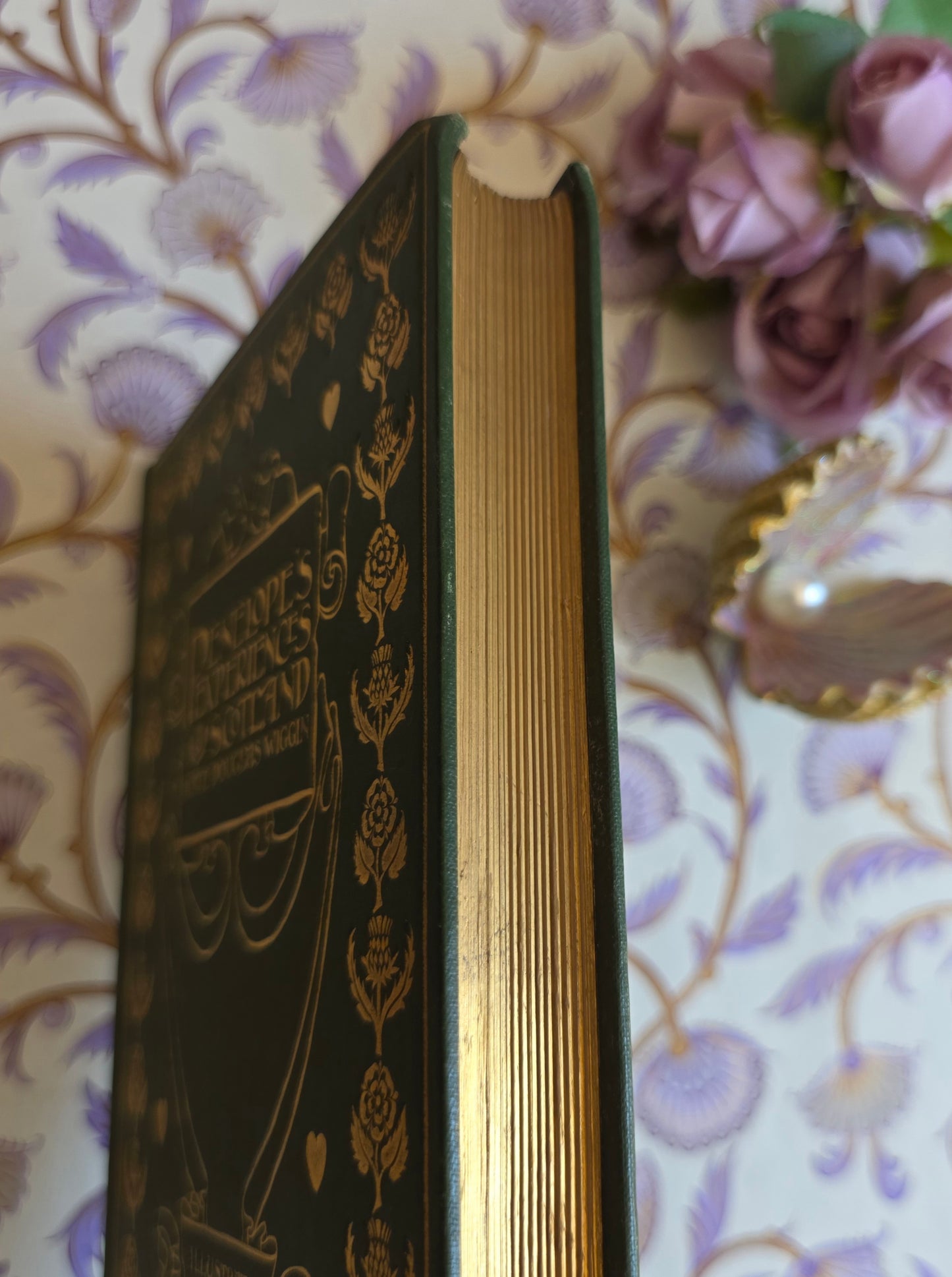 RESERVED RESERVED 1903 Penelope's Experiences in Scotland by Kate Douglas Wiggin - Illustrated Antique Book