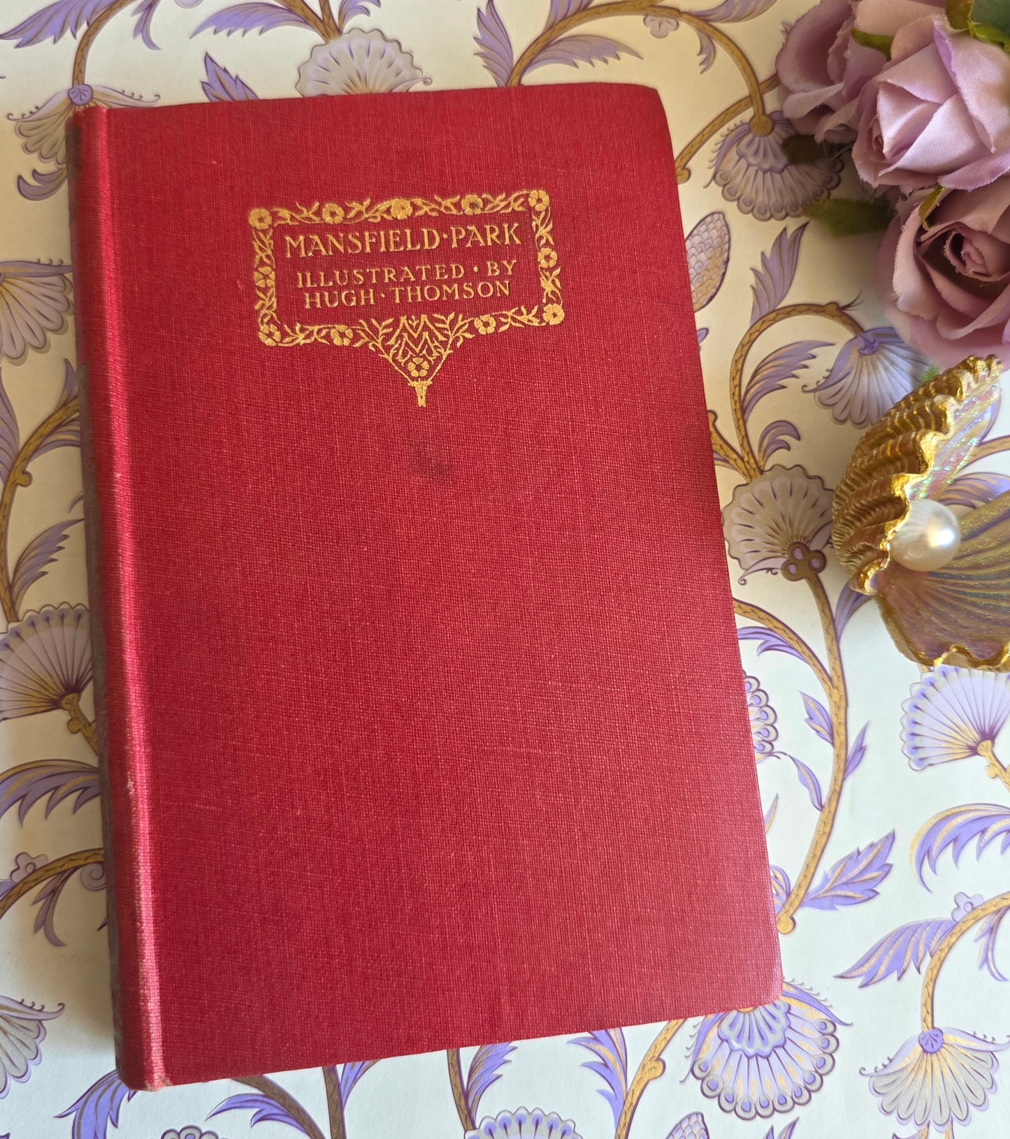 1918 Mansfield Park by Jane Austen - Illustrated Antique Book