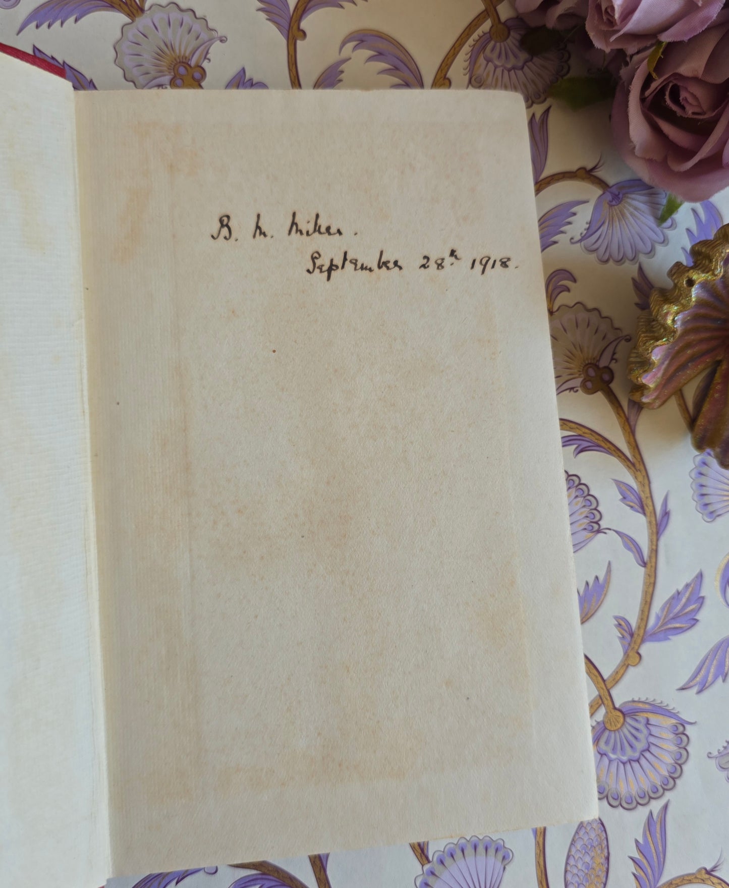 1918 Mansfield Park by Jane Austen - Illustrated Antique Book