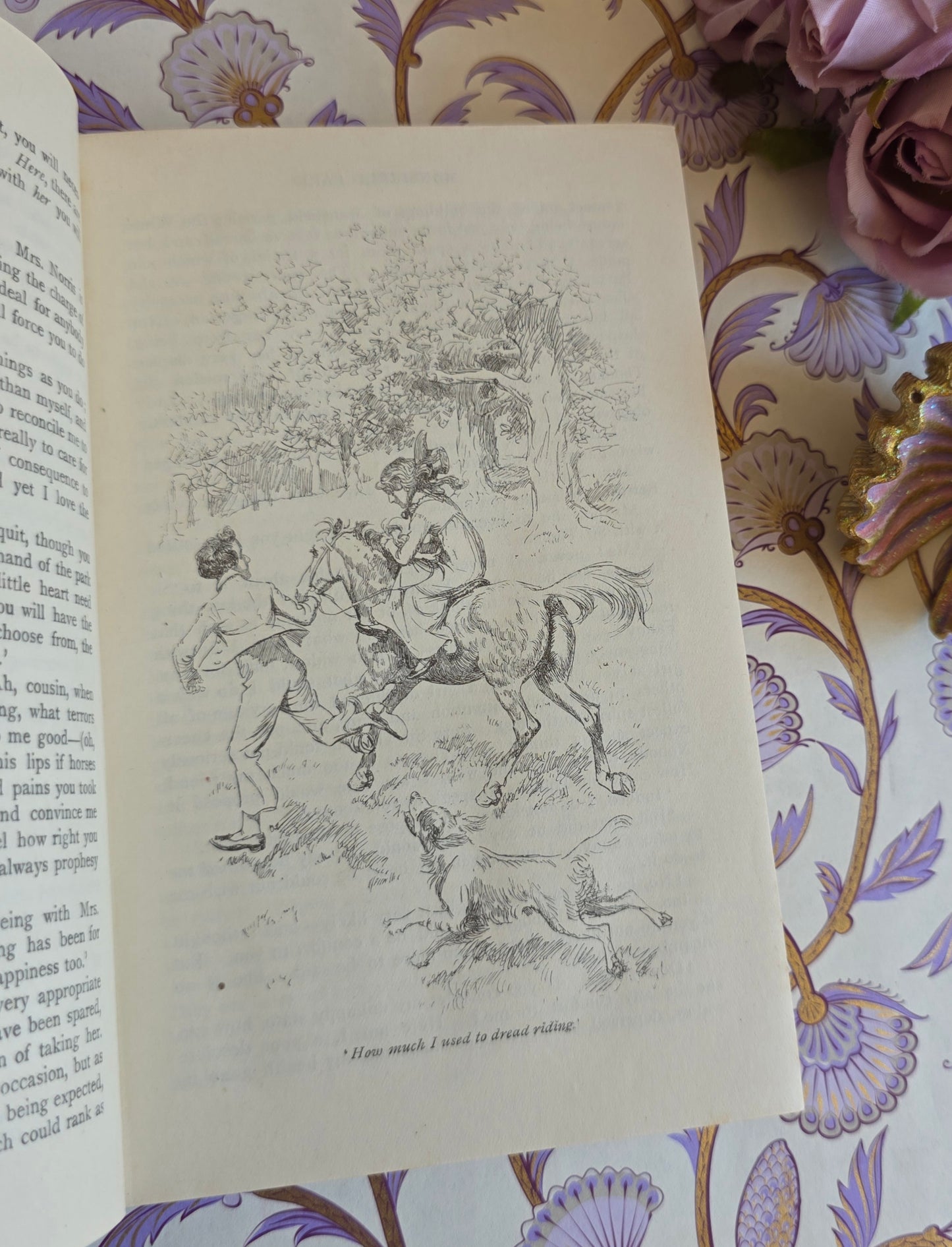 1918 Mansfield Park by Jane Austen - Illustrated Antique Book