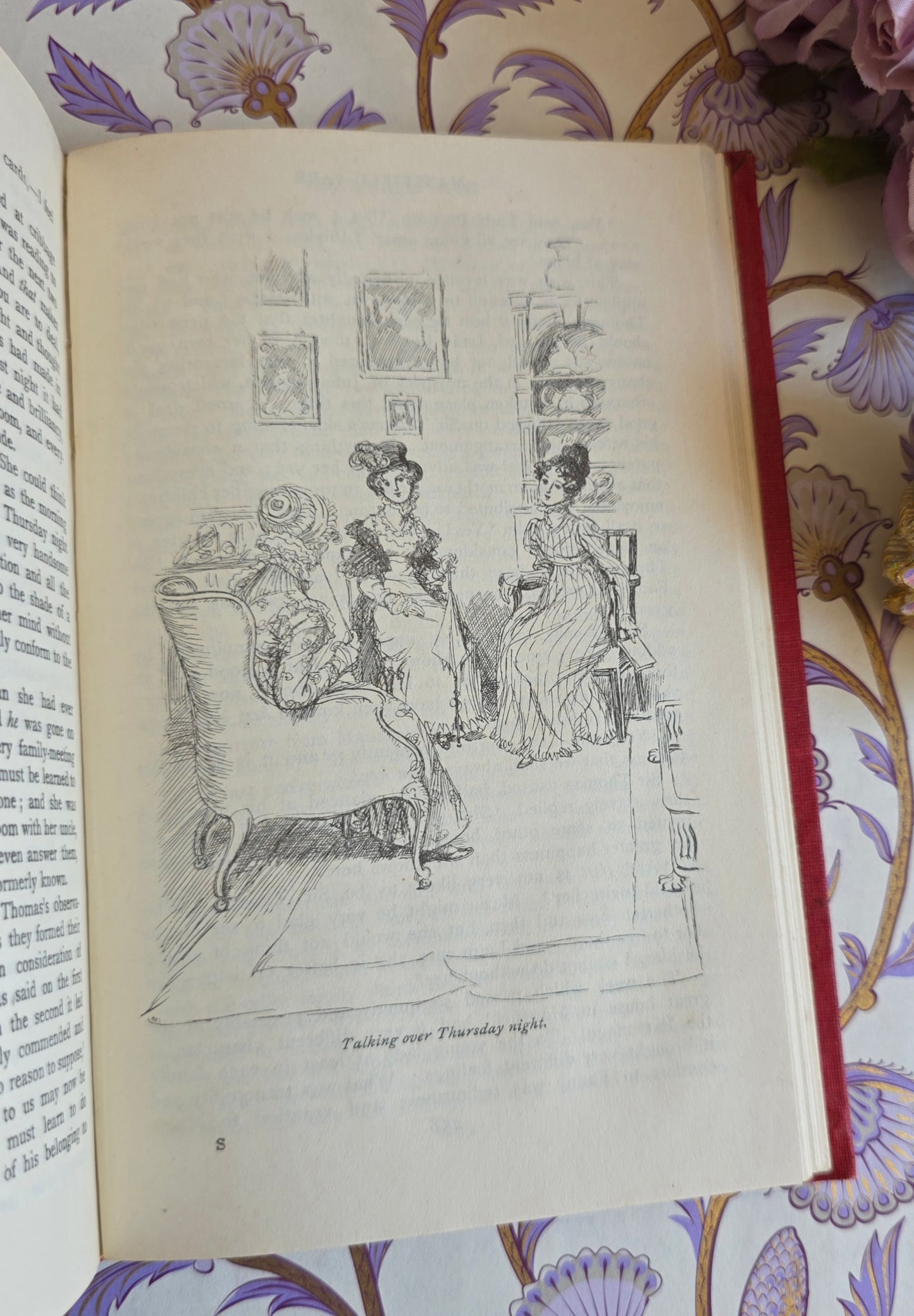 1918 Mansfield Park by Jane Austen - Illustrated Antique Book