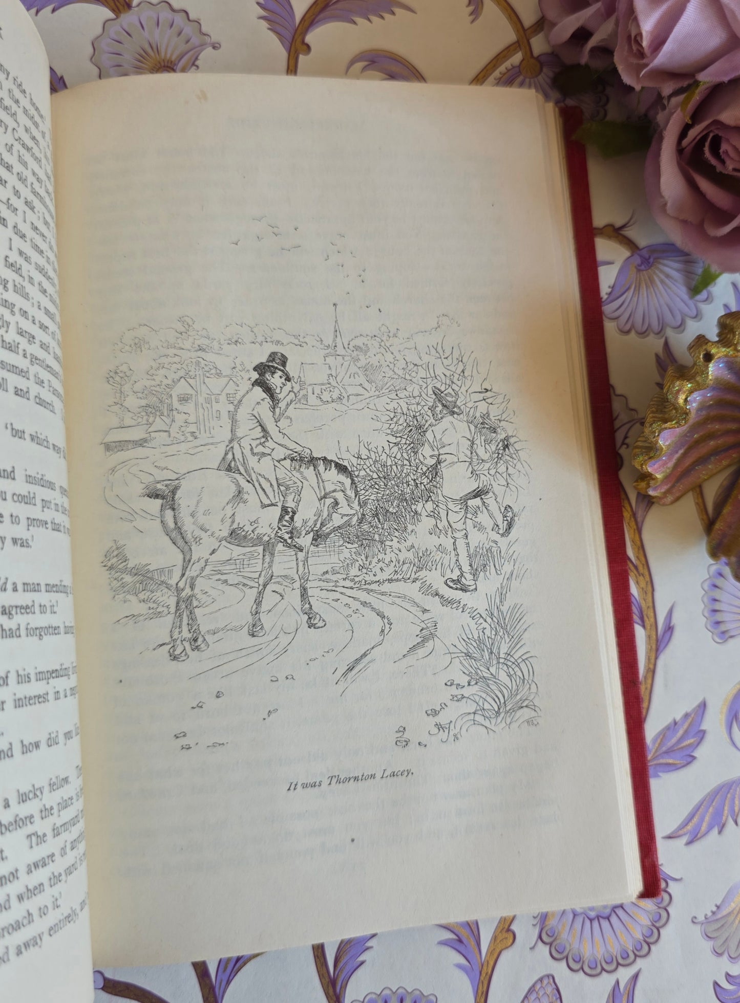 1918 Mansfield Park by Jane Austen - Illustrated Antique Book