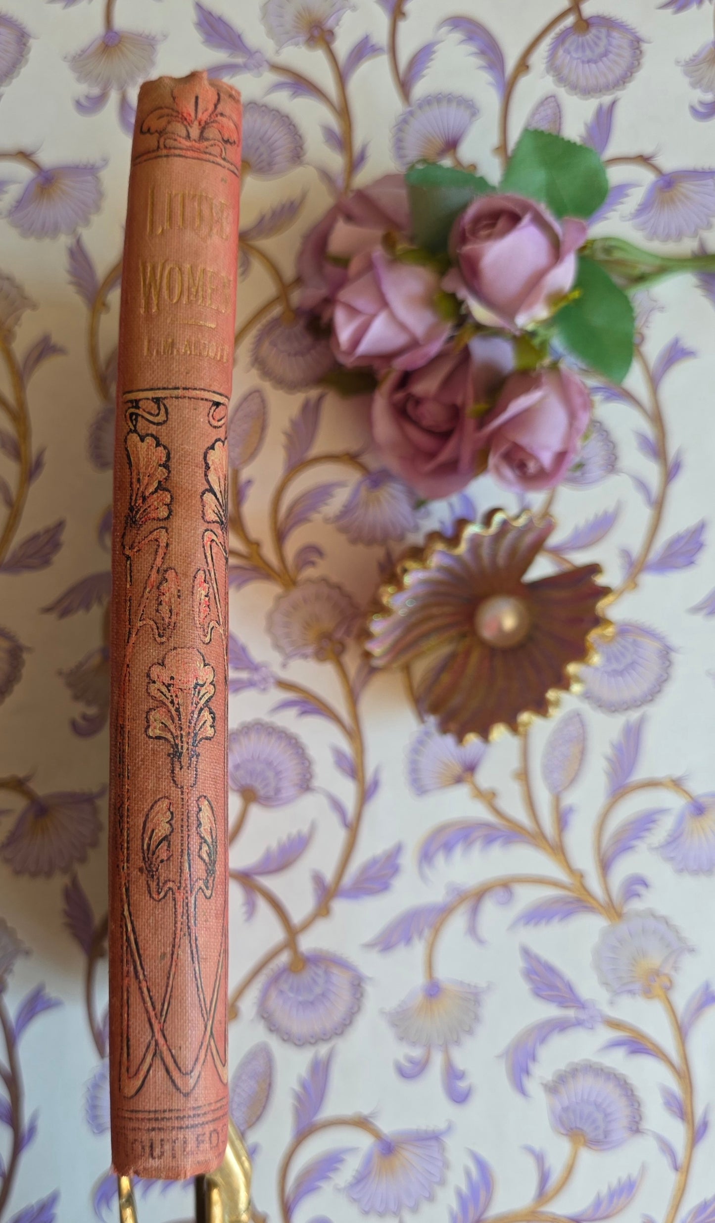 1890s Little Women by Louisa M Alcott - Antique Book - Ruby Series