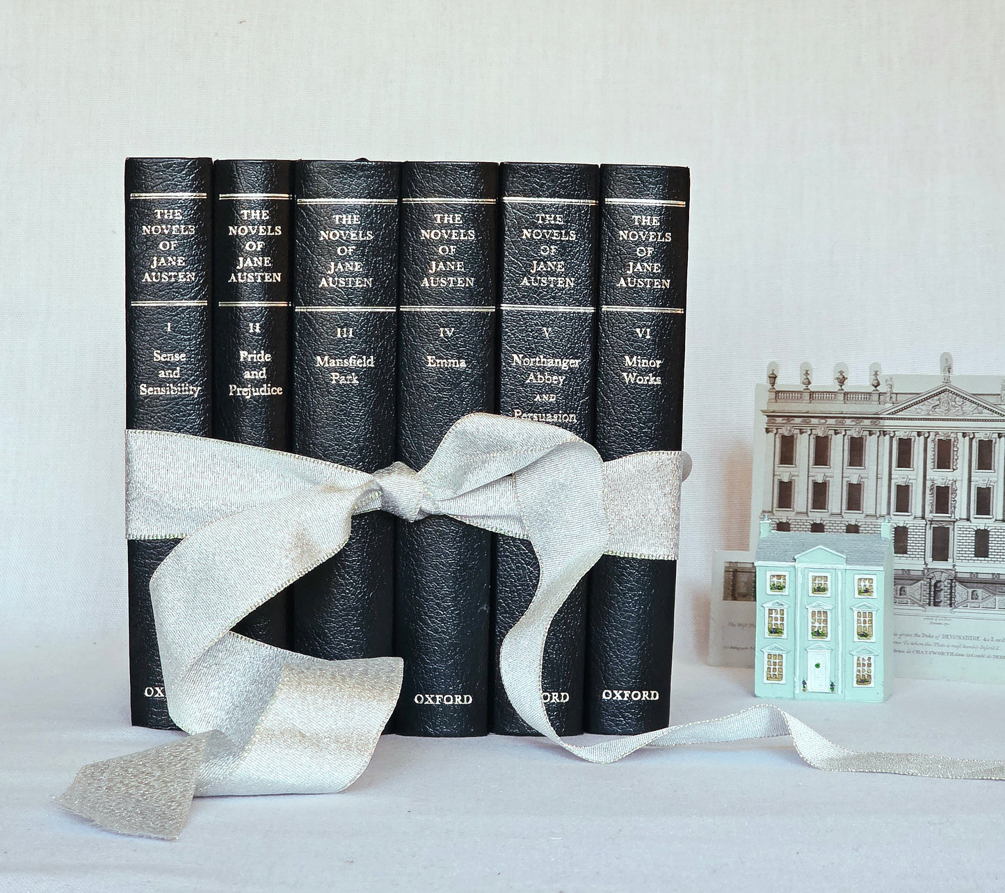 1898 Complete Novels of Jane Austen Plus Minor Works - Vintage Book Set