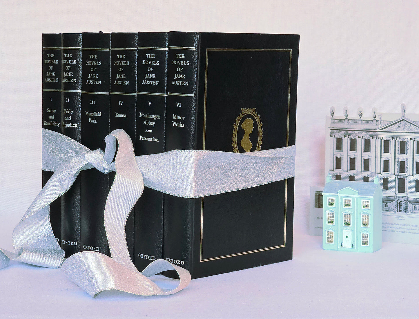 1898 Complete Novels of Jane Austen Plus Minor Works - Vintage Book Set