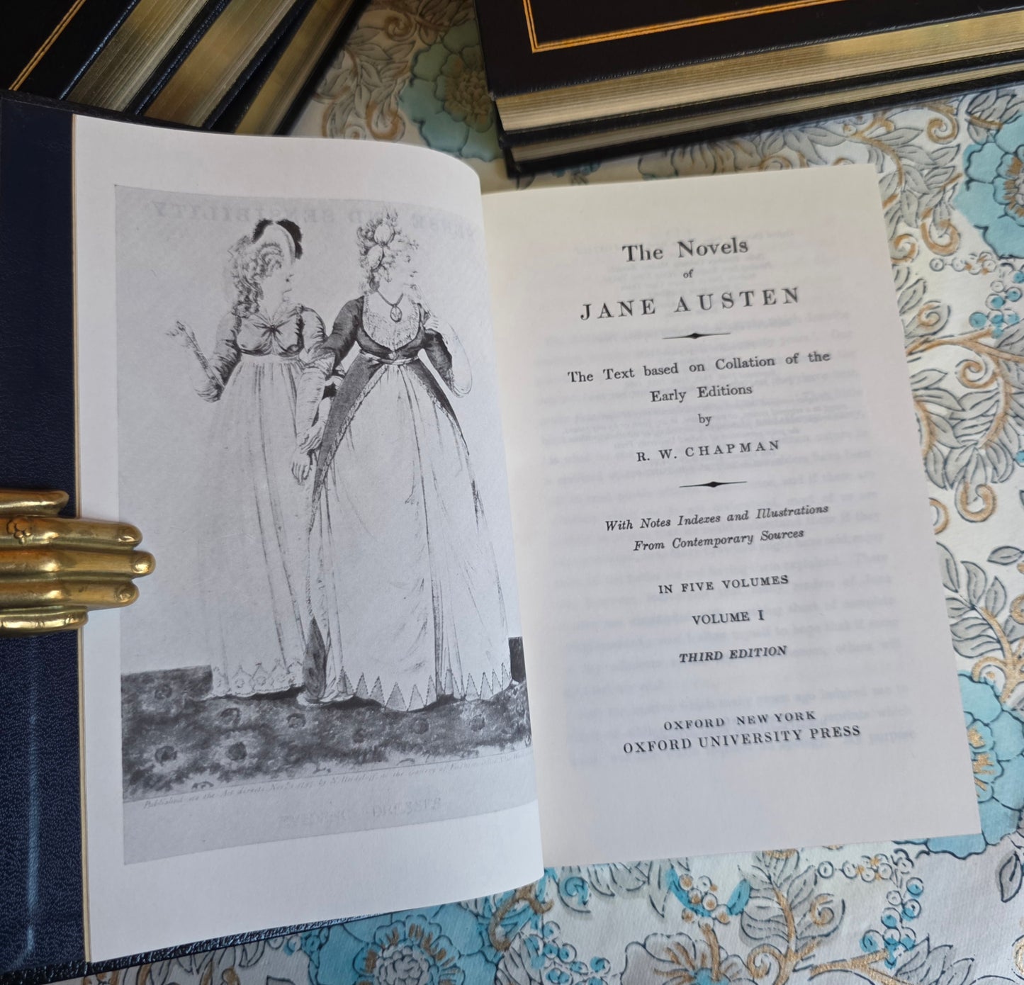 1898 Complete Novels of Jane Austen Plus Minor Works - Vintage Book Set