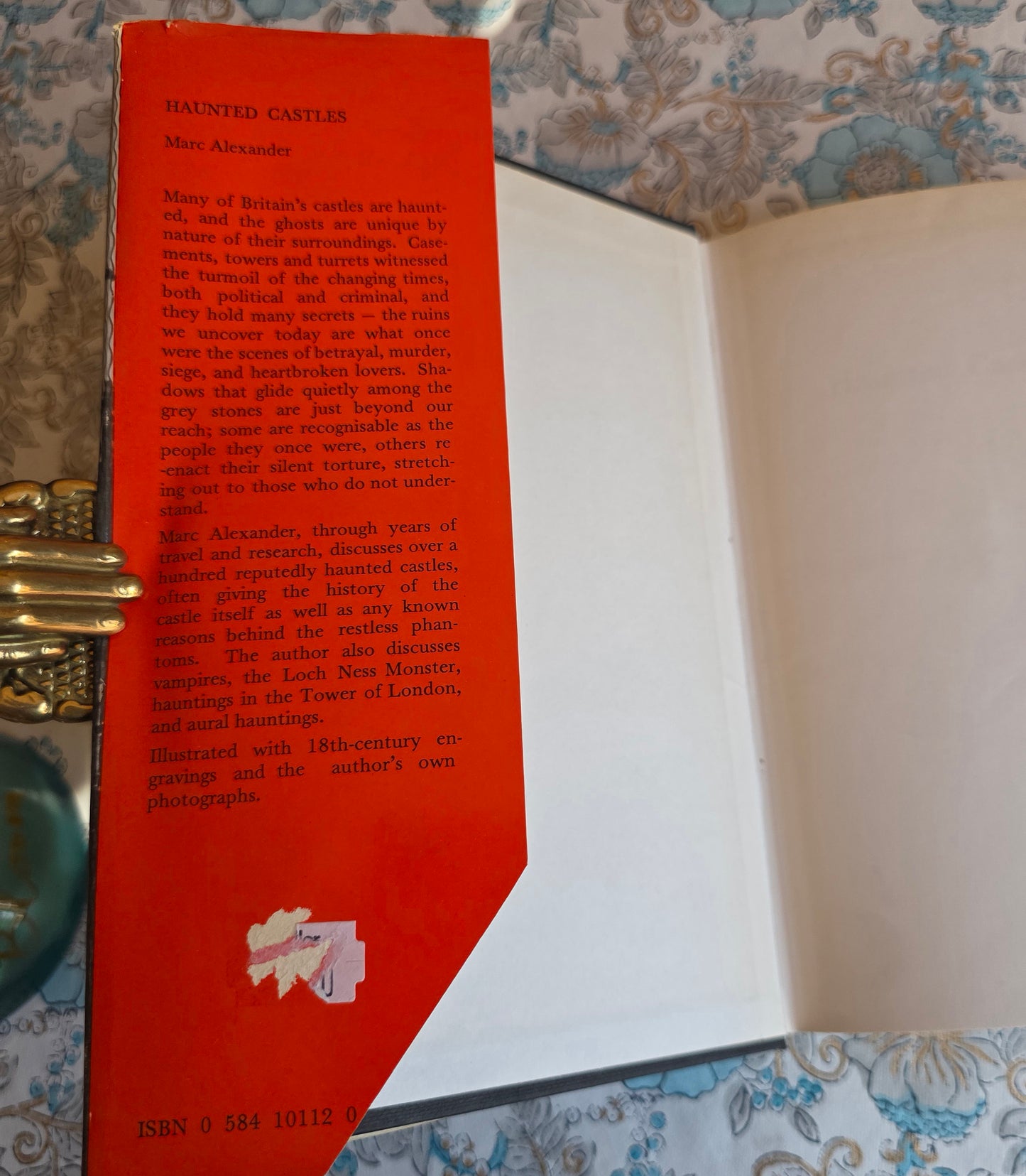 1974 Haunted Castles by Marc Alexander - Vintage Book