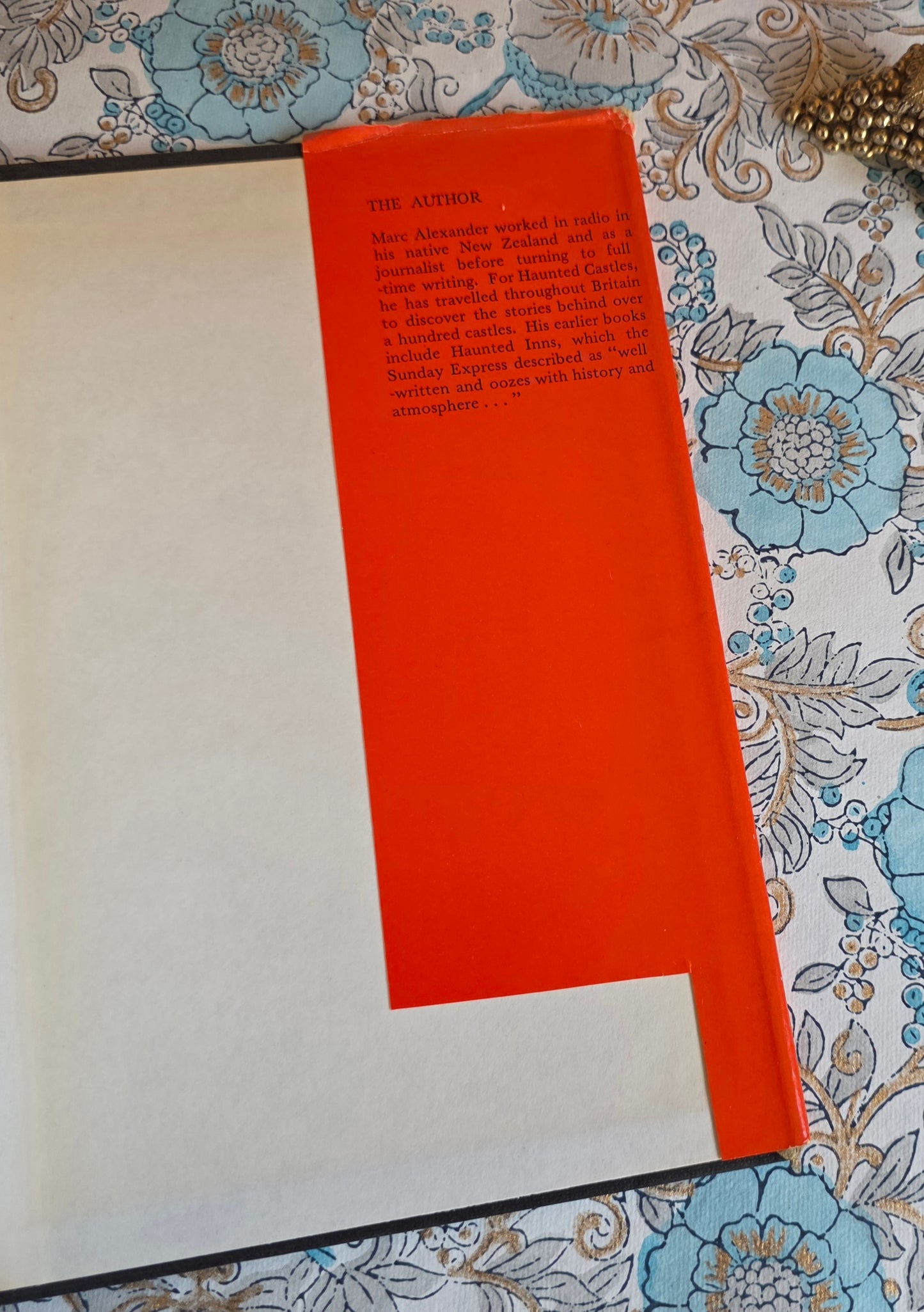 1974 Haunted Castles by Marc Alexander - Vintage Book
