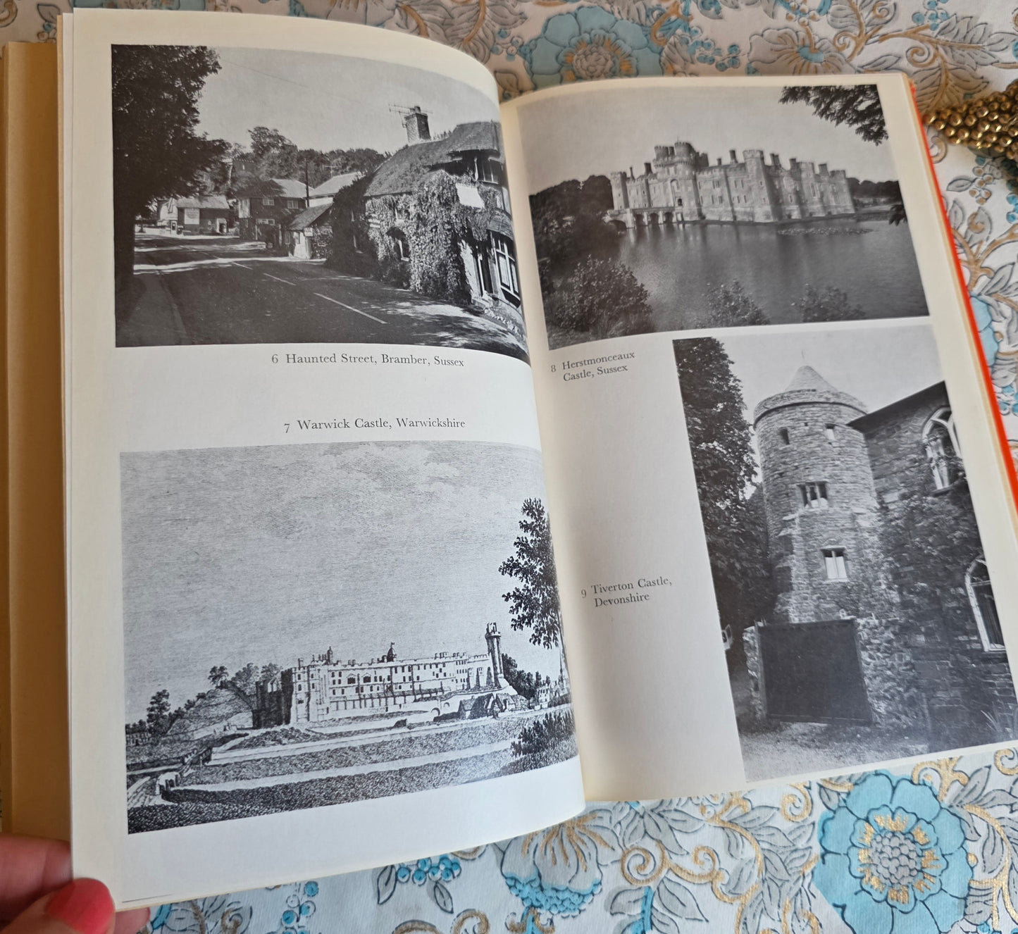 1974 Haunted Castles by Marc Alexander - Vintage Book