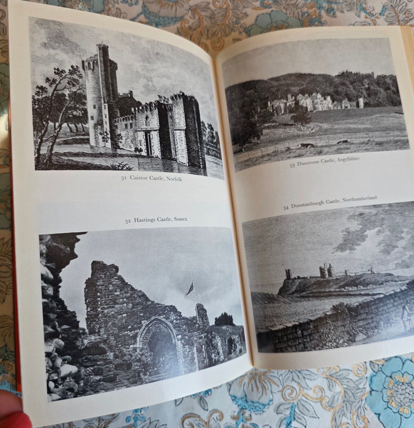 1974 Haunted Castles by Marc Alexander - Vintage Book