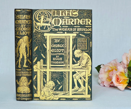 1907 Silas Marner by George Eliot : Illustrated Antique Edition in the Cranford Series