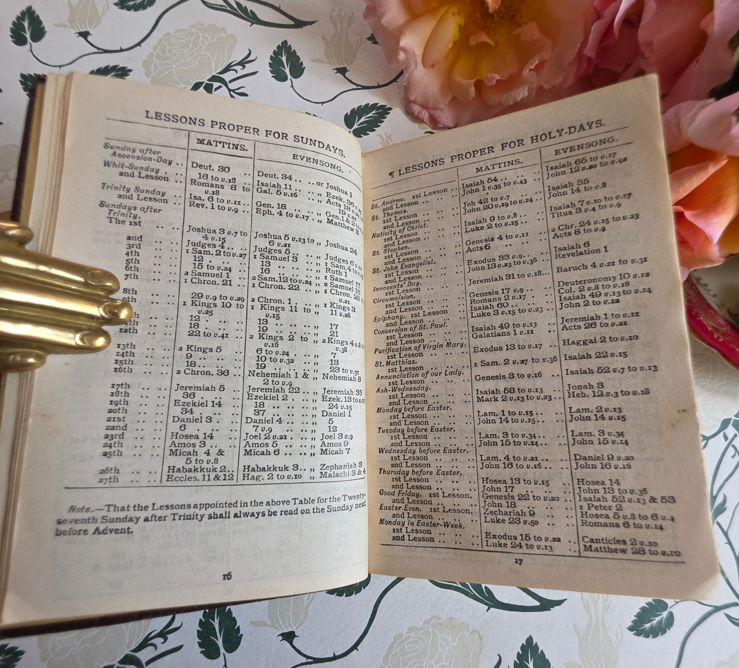 1930s The Book of Common Prayer - Decorative Leather Bound Book