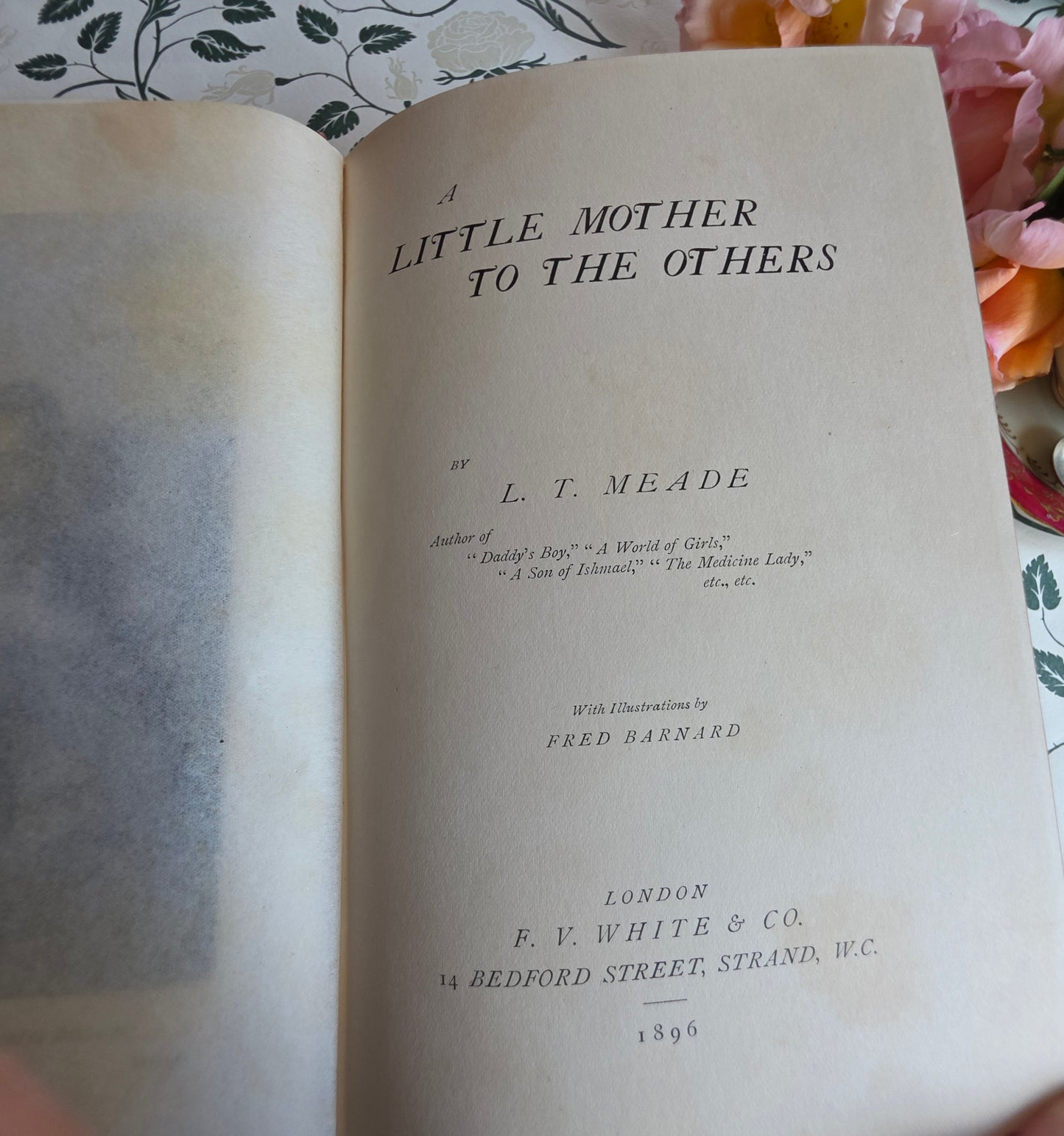 1896 1st Edition - A Little Mother To The Others by LT Meade - Antique Book