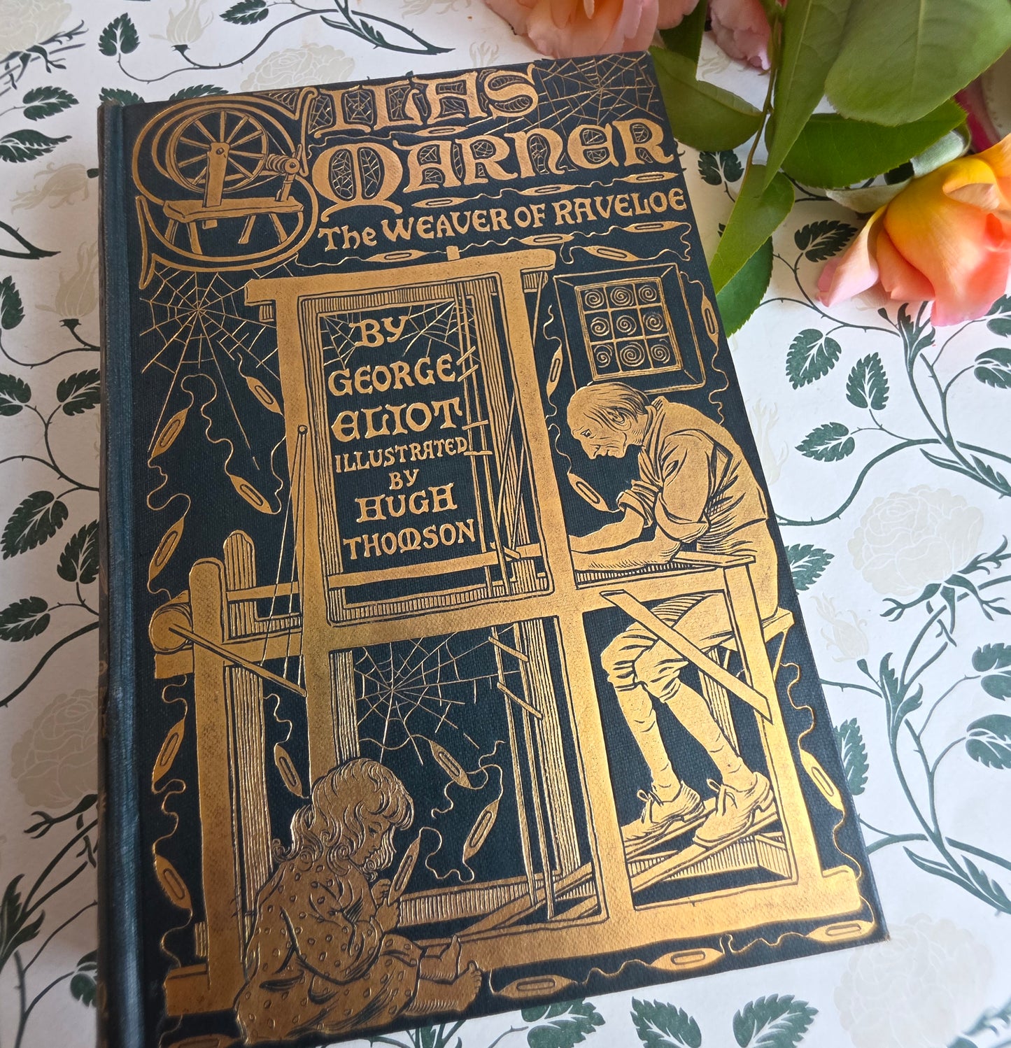 1907 Silas Marner by George Eliot : Illustrated Antique Edition in the Cranford Series