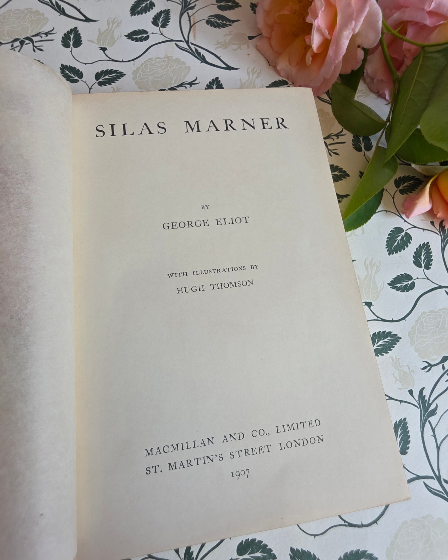 1907 Silas Marner by George Eliot : Illustrated Antique Edition in the Cranford Series